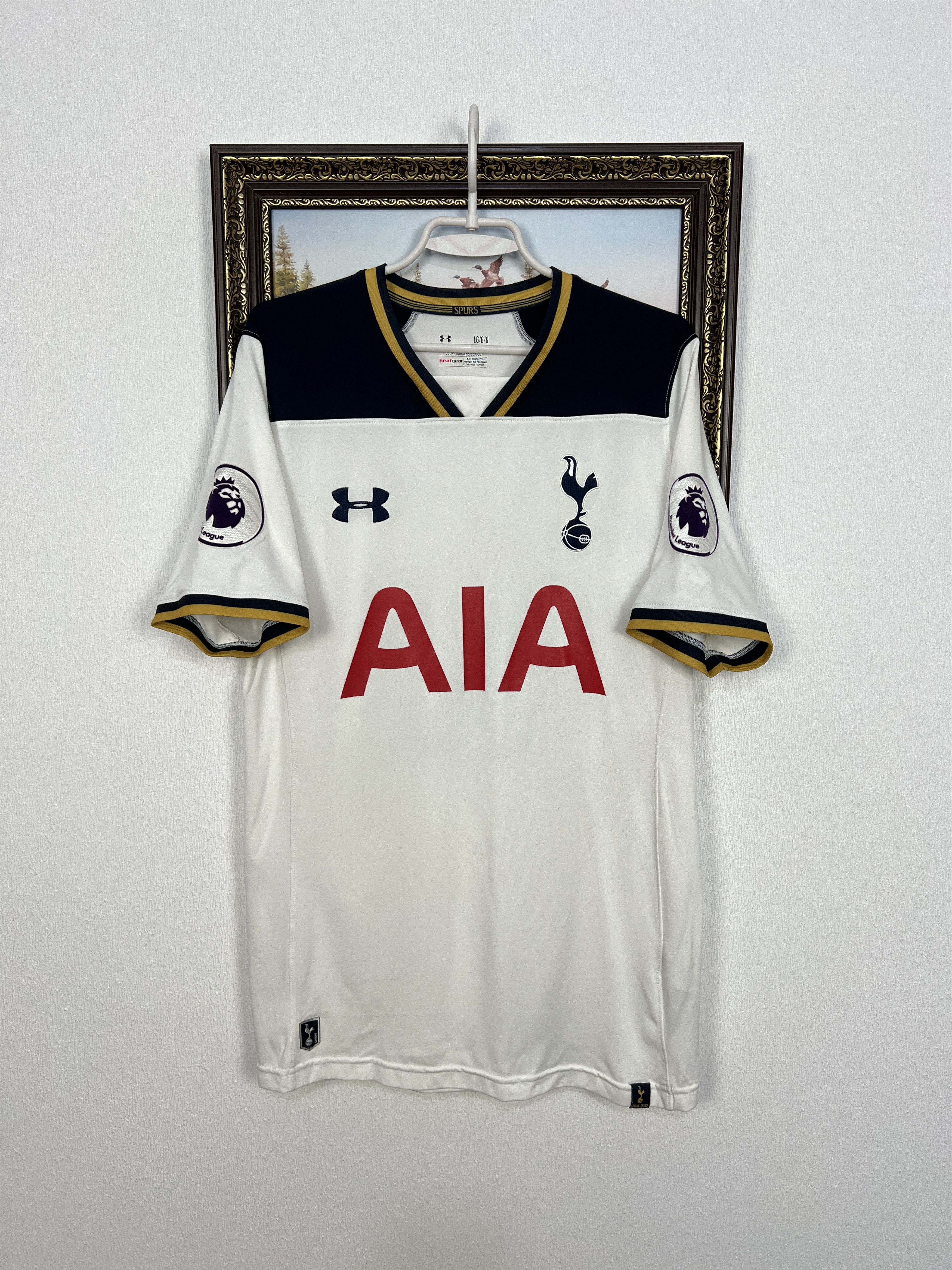 Under Armour Tottenham Hotspur Home football shirt 2016 Soccer #10 Kane Size US L / EU 52-54 / 3 - 4 Thumbnail