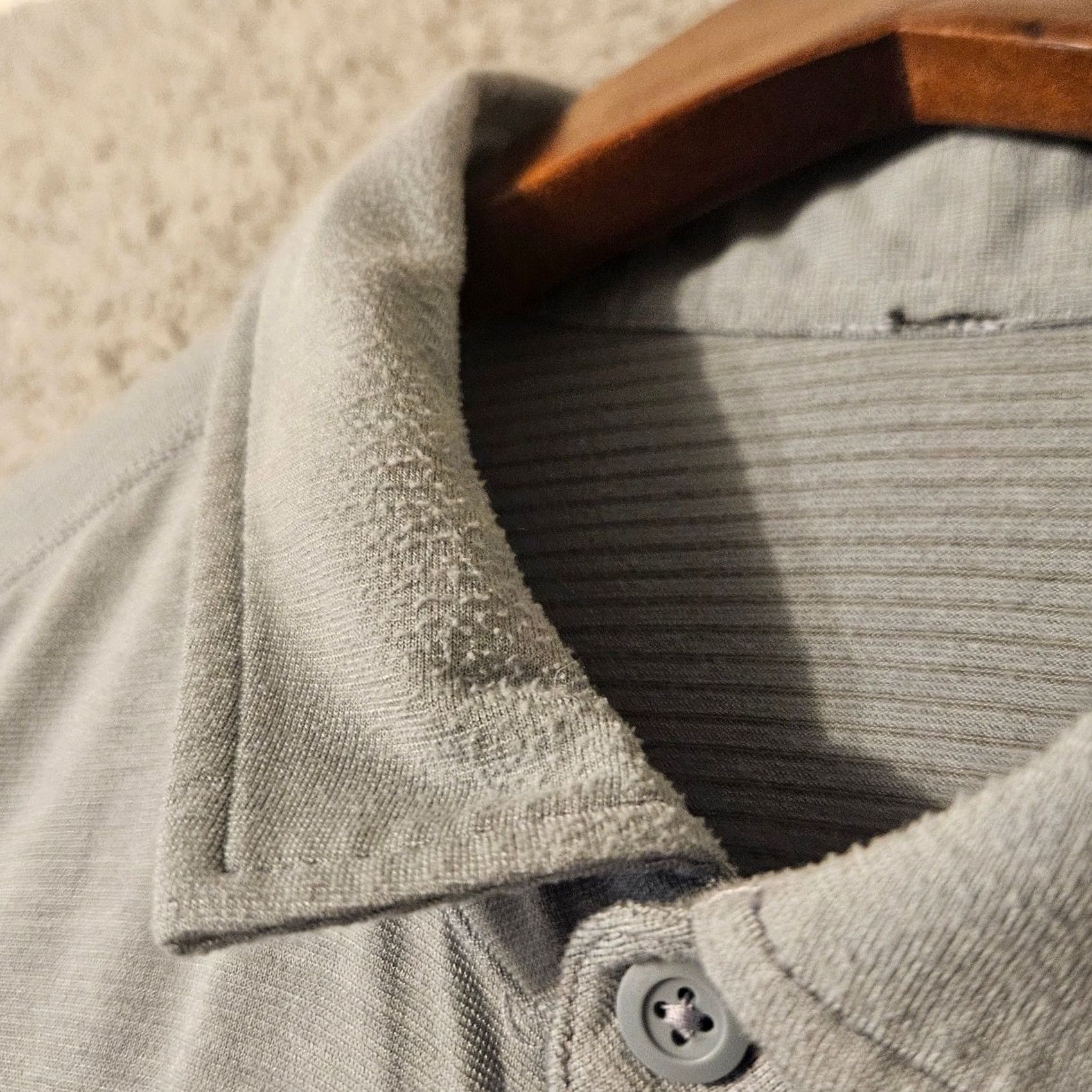 Lululemon Lululemon Mens Polo Shirt Medium Blue Athletic Training Golf Short Sleeve Size US M / EU 48-50 / 2 - 7 Thumbnail