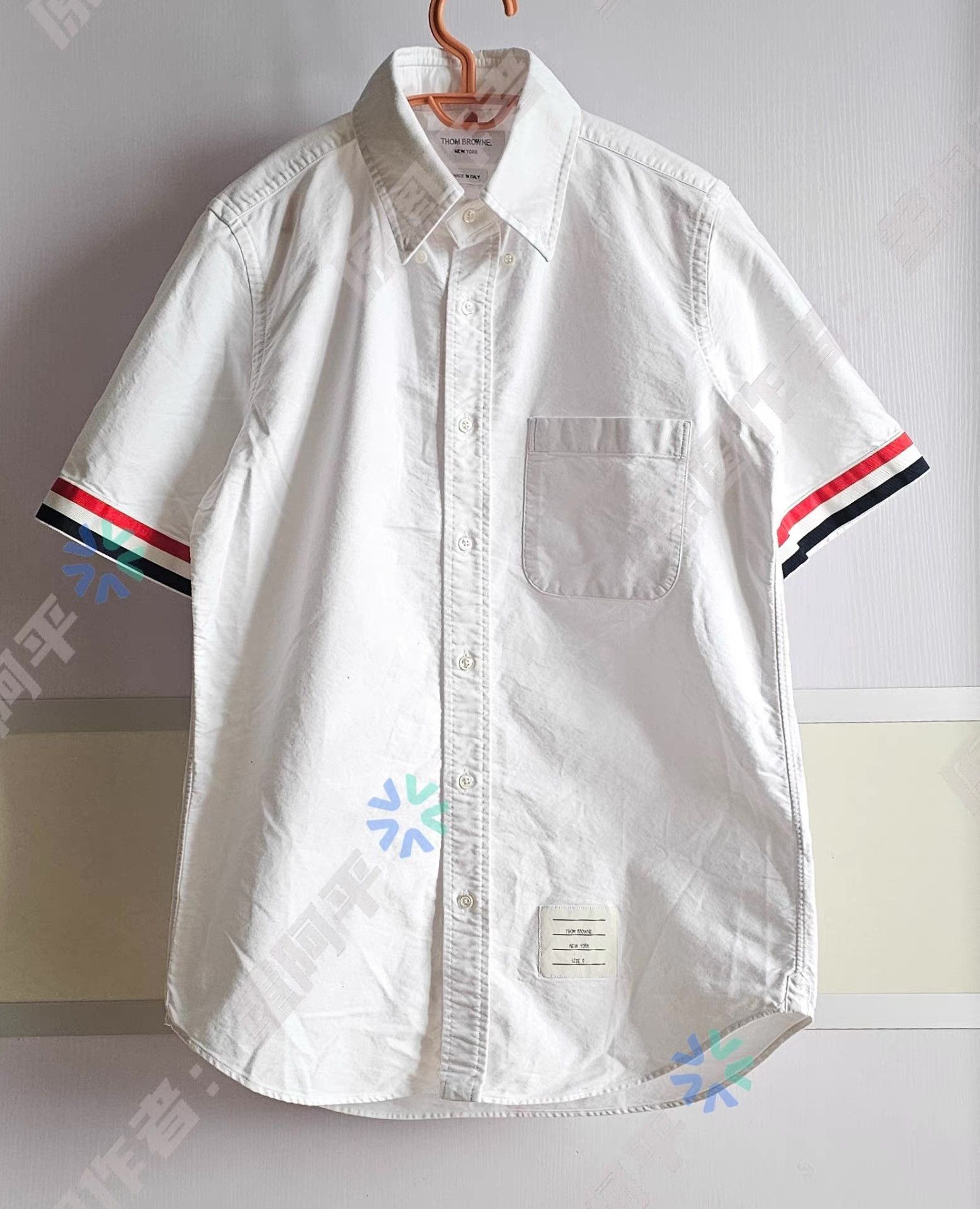 Thom Browne THOM BROWNE Short Sleeve Shirt。 Q4 Size US S / EU 44-46 / 1 - 1 Thumbnail