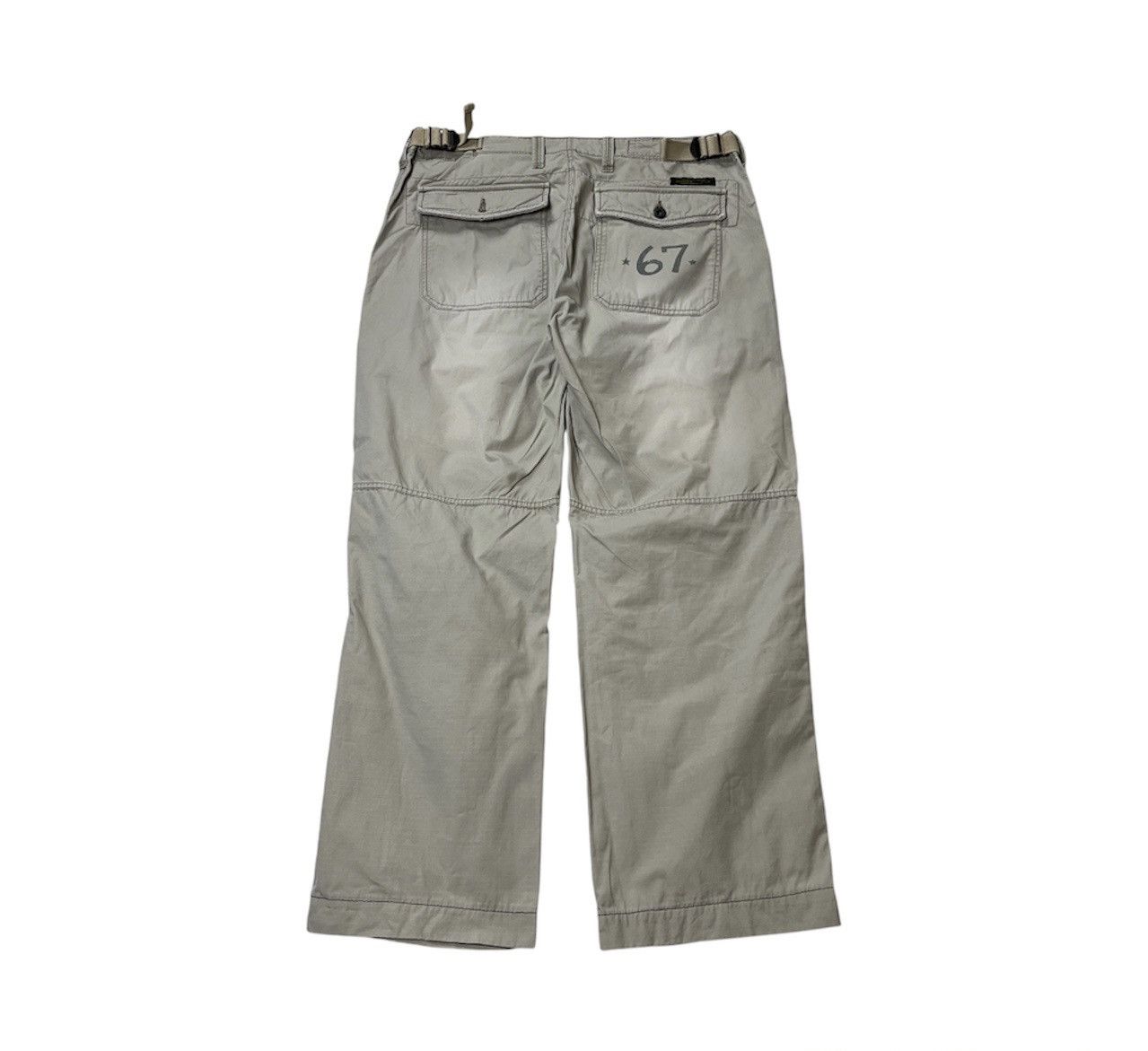 Polo Ralph Lauren × Ralph Lauren × Vintage Vintage Ralph Lauren distressed washed thrashed cargo pants Size US 34 / EU 50 - 2 Thumbnail