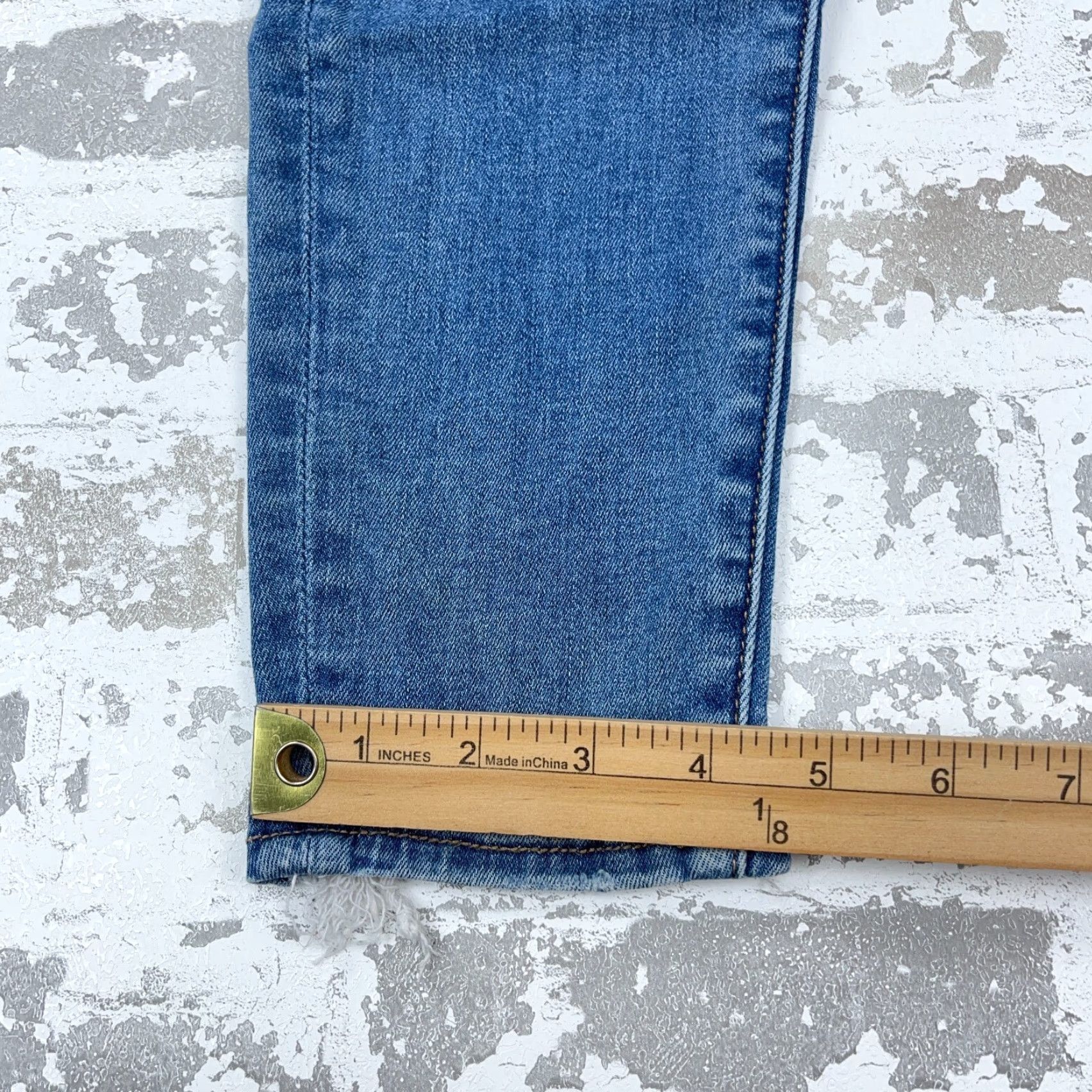 American Eagle Outfitters American Eagle Outfitters Jeans Women 4 Curvy High Rise Jegging Denim Pants Blue 5-Pocket Comfort Distressed Stretch Modern Classic Festival Womens Size 27" / US 4 / IT 40 - 7 Thumbnail