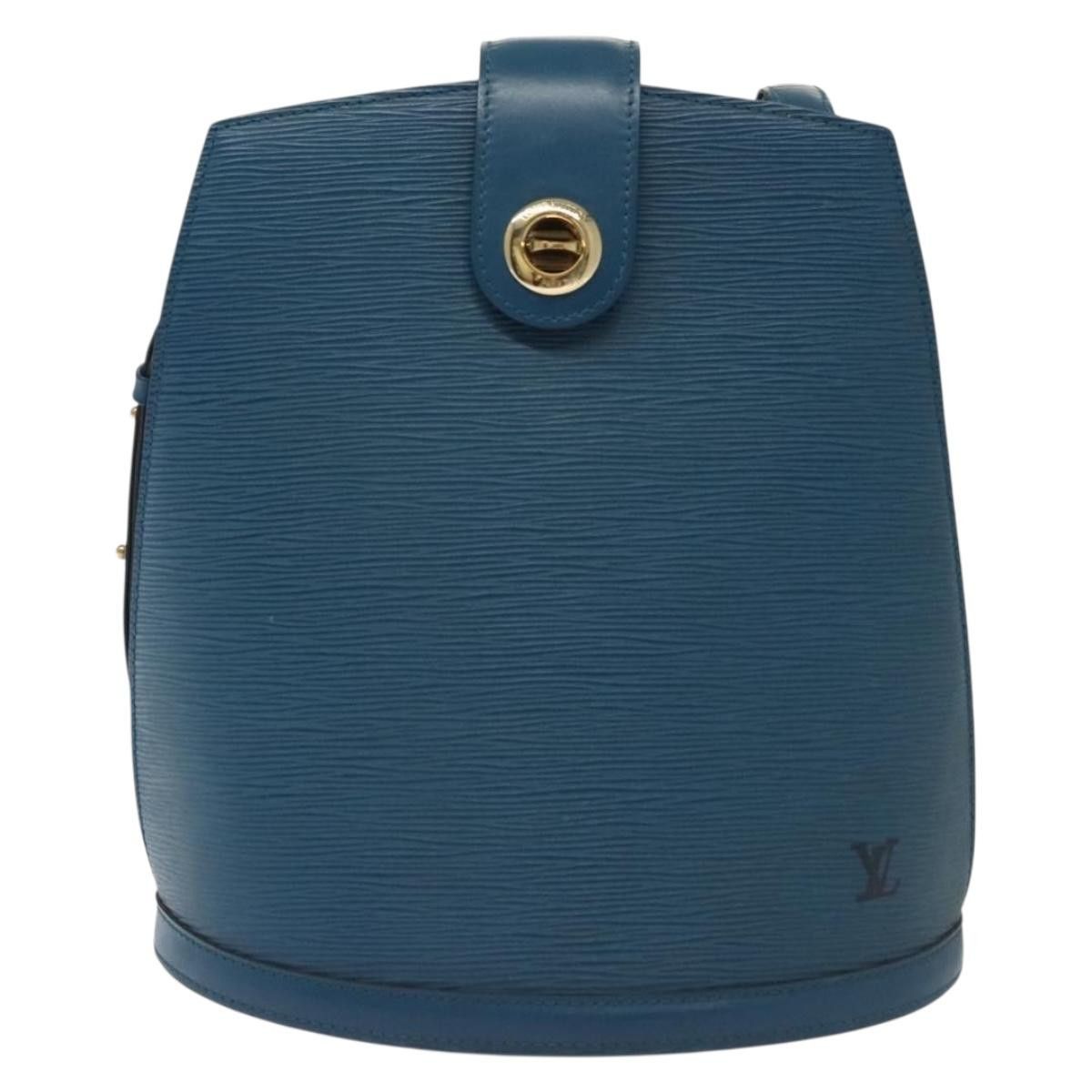 Louis Vuitton LOUIS VUITTON Epi Cluny Shoulder Bag Blue M52255 Size ONE SIZE - 2 Thumbnail