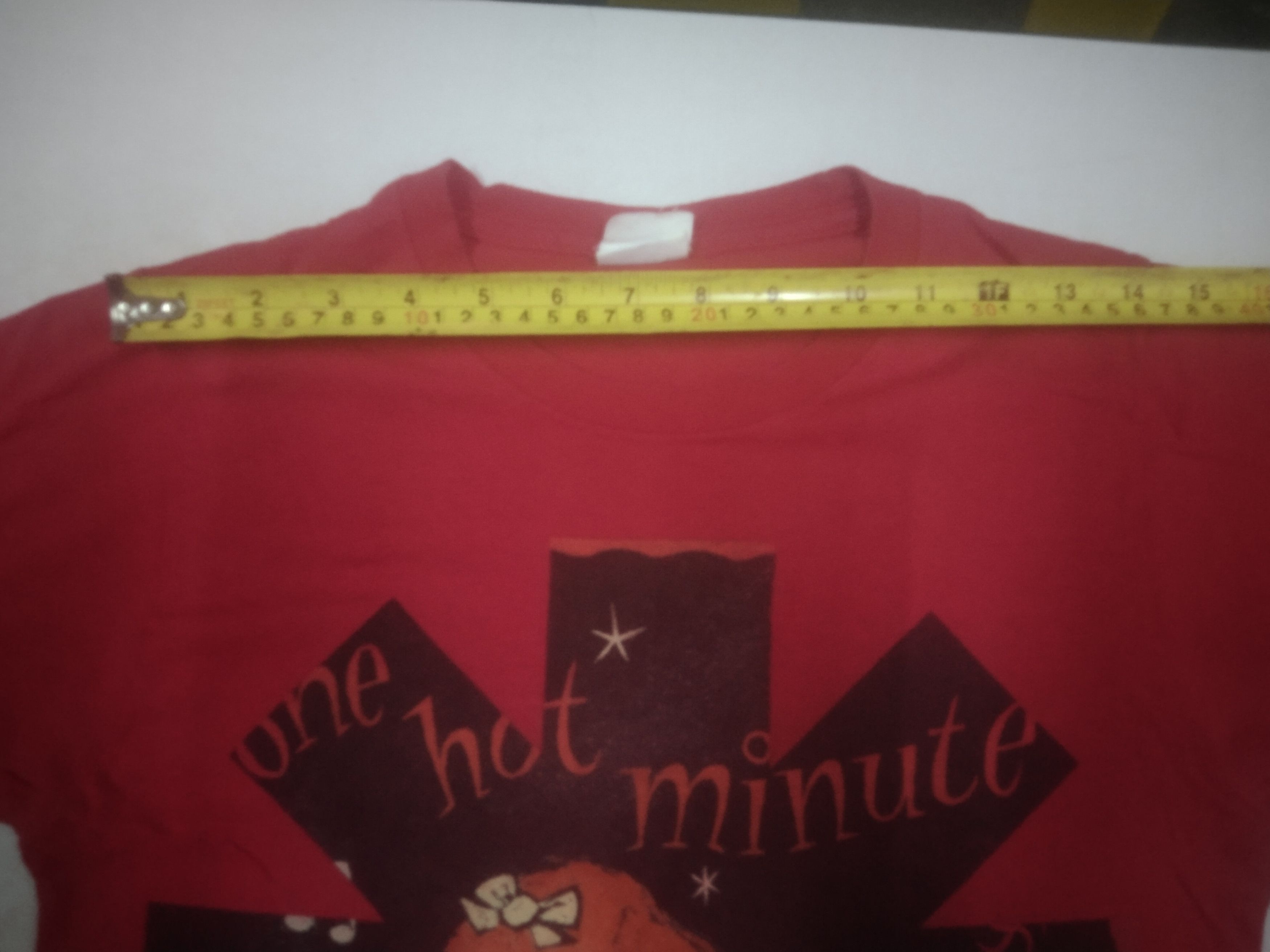Band Tees Red Hot Chili Peppers One Hot Minute Red T Shirt Size US S / EU 44-46 / 1 - 8 Thumbnail