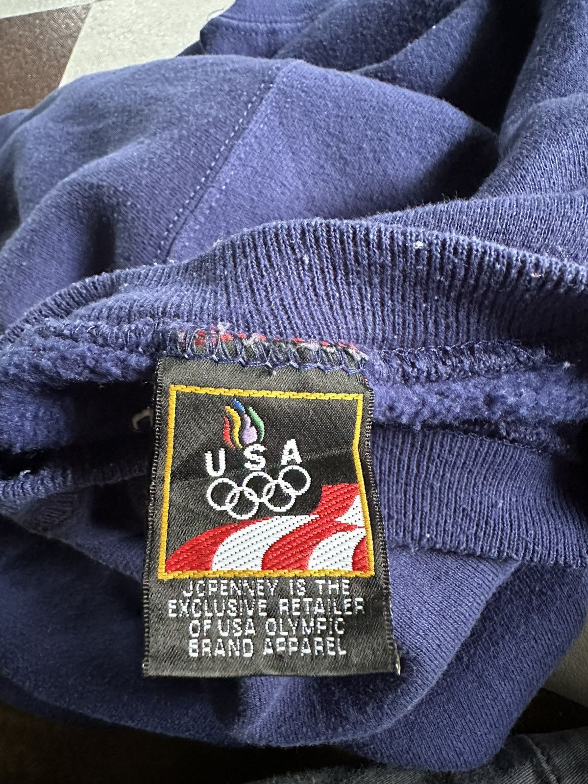 USA Olympics Vintage USA olympic small logo sweatshirt Size US L / EU 52-54 / 3 - 6 Thumbnail