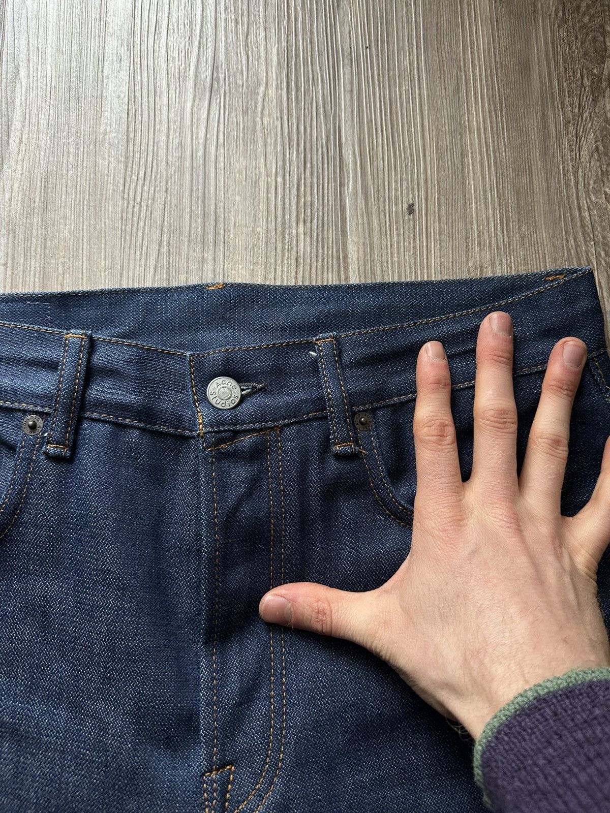 Acne Studios Acne Studios 1992 Raw Flared Bootcut Denim. 31 Size US 31 - 3 Thumbnail