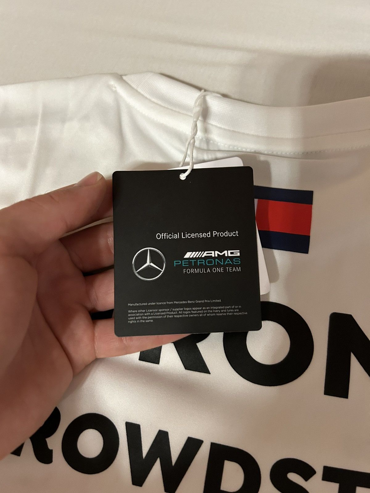 Mercedes-Benz × Tommy Hilfiger Mercedes Formula 1 T-Shirt White Medium (M) Size US M / EU 48-50 / 2 - 4 Thumbnail