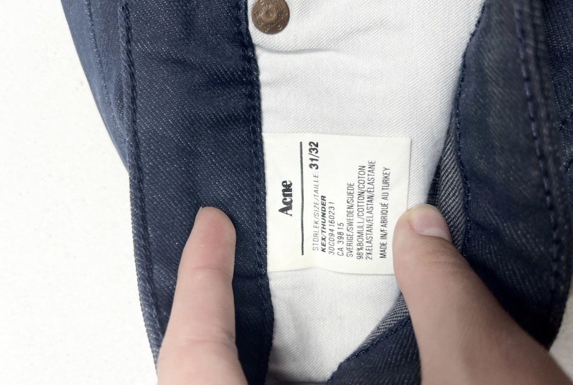 Acne Studios Acne Studios Denim Jeans 31/32 Size US 32 / EU 48 - 5 Thumbnail