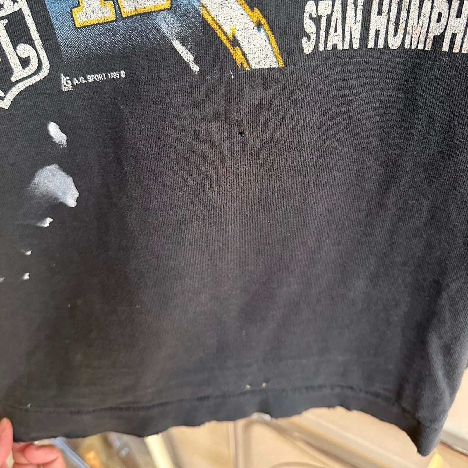 Fruit Of The Loom × NFL × Vintage Vintage 1995 Stan Humphries Chargers Shirt Size US XL / EU 56 / 4 - 3 Thumbnail
