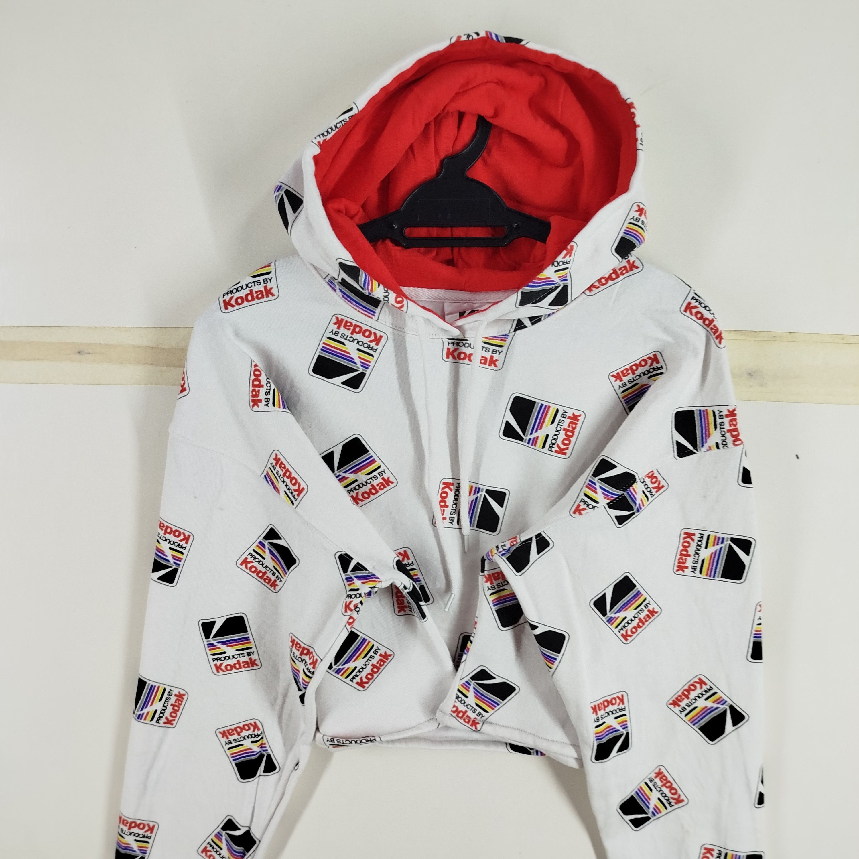 Kodak Kodak Fullprint Hoodie Crop Top Boxy Size M / US 6-8 / IT 42-44 - 3 Thumbnail