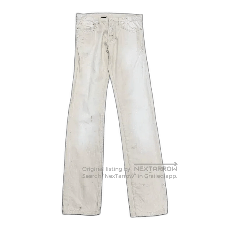 Dior Splatter Denim Pants Size 30.