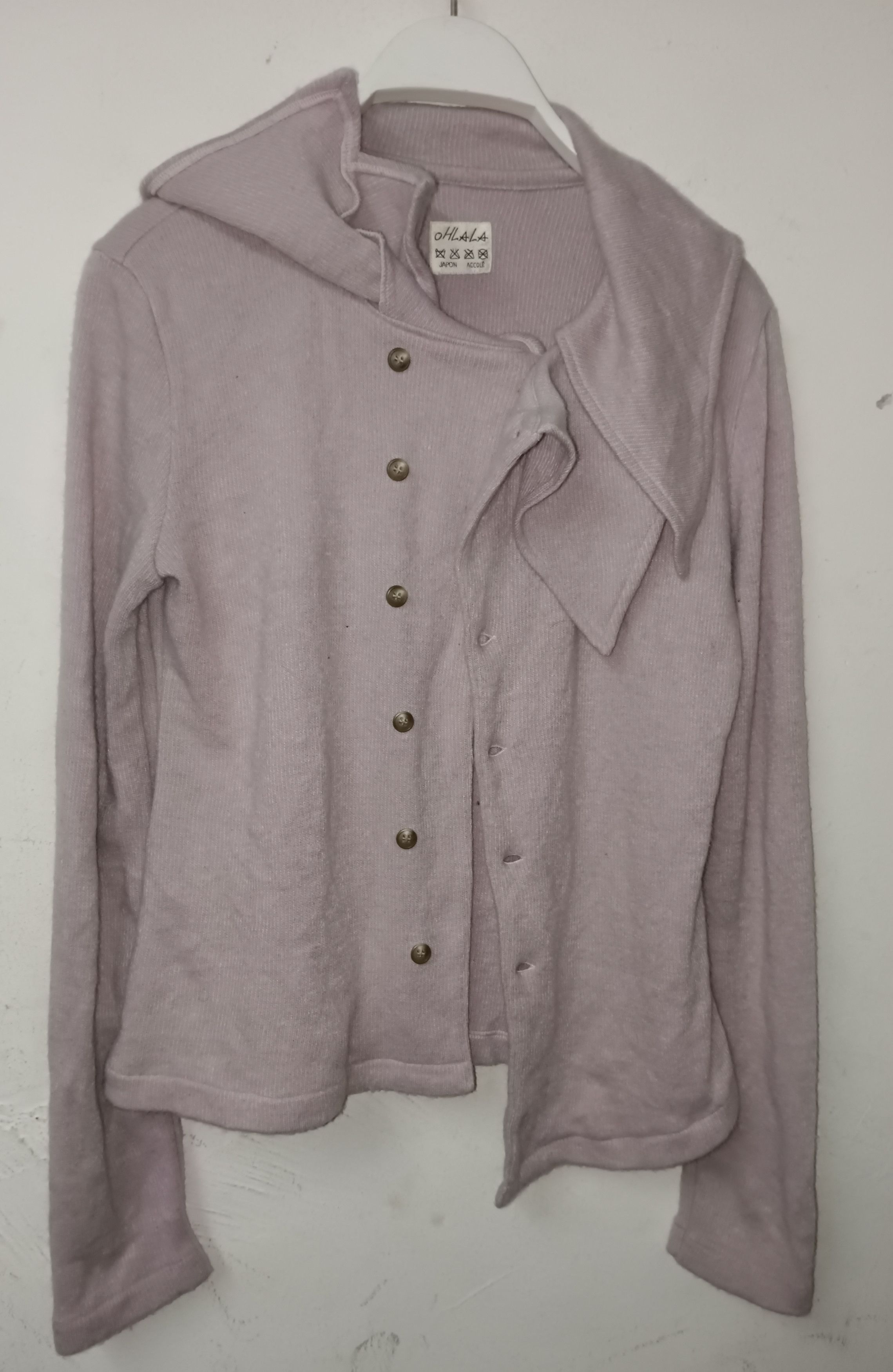 Vintage Japanese Y2K Goctic Punk Ohlala Japon Accole Collar Sweater Size US M / EU 48-50 / 2 - 7 Thumbnail