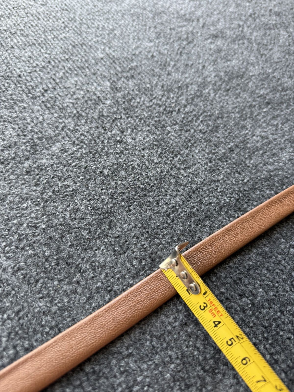Japanese Brand Retro Vintage Brown Leather Tie 90s Western Biker Style Size ONE SIZE - 14 Thumbnail