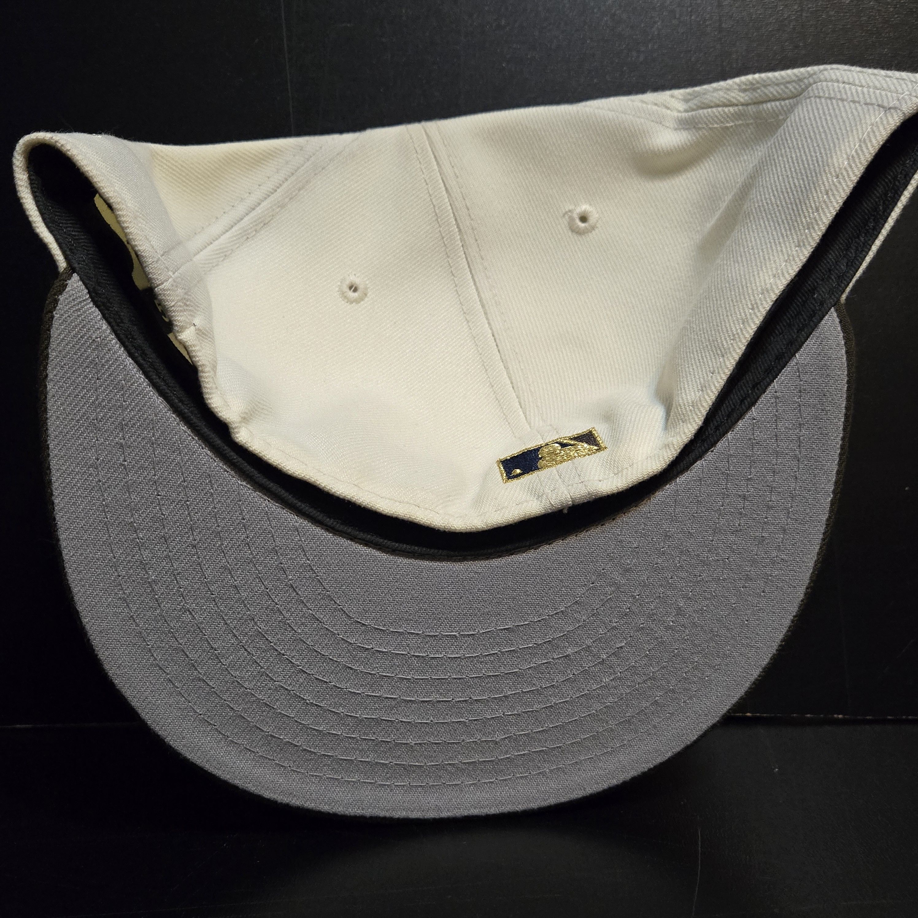 New Era 7 3/4 Houston Astros Pro Image Chrome New Era Fitted Hat Size ONE SIZE - 3 Thumbnail