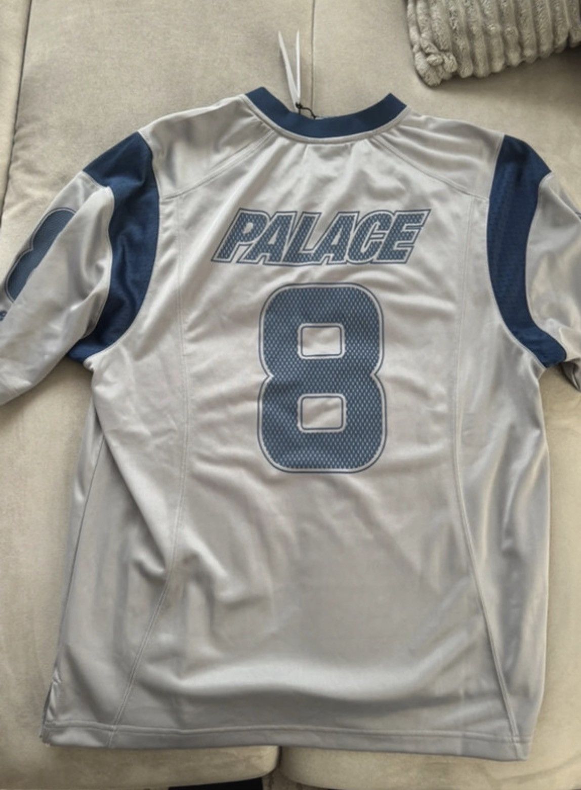 Palace Palace Team Hockey Jersey Grey – M, Brand New with Tags Size US M / EU 48-50 / 2 - 3 Thumbnail