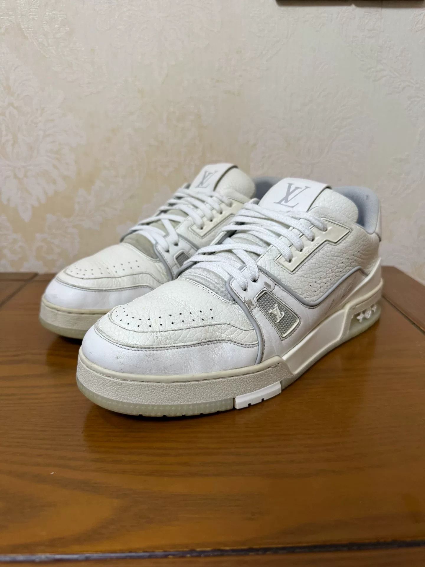 Louis Vuitton LV Trainer White Cement Size 41 Size US 8 / EU 41 - 1 Thumbnail