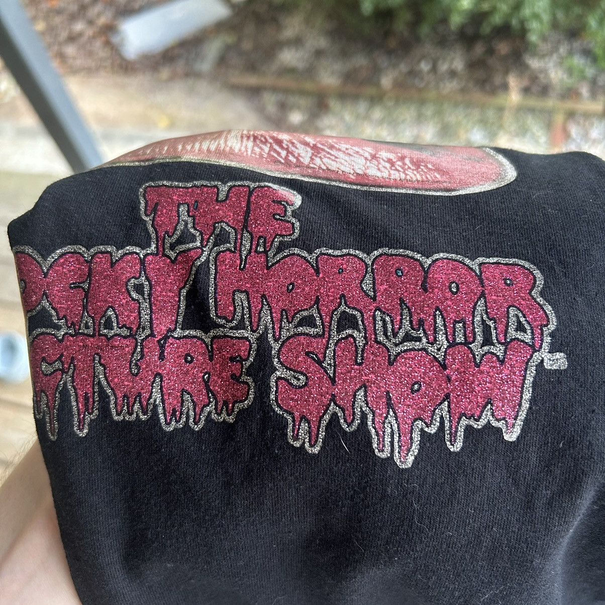 Vintage Vintage 80s Rocky Horror Picture Show Iron On Print T Shirt Size US M / EU 48-50 / 2 - 7 Thumbnail