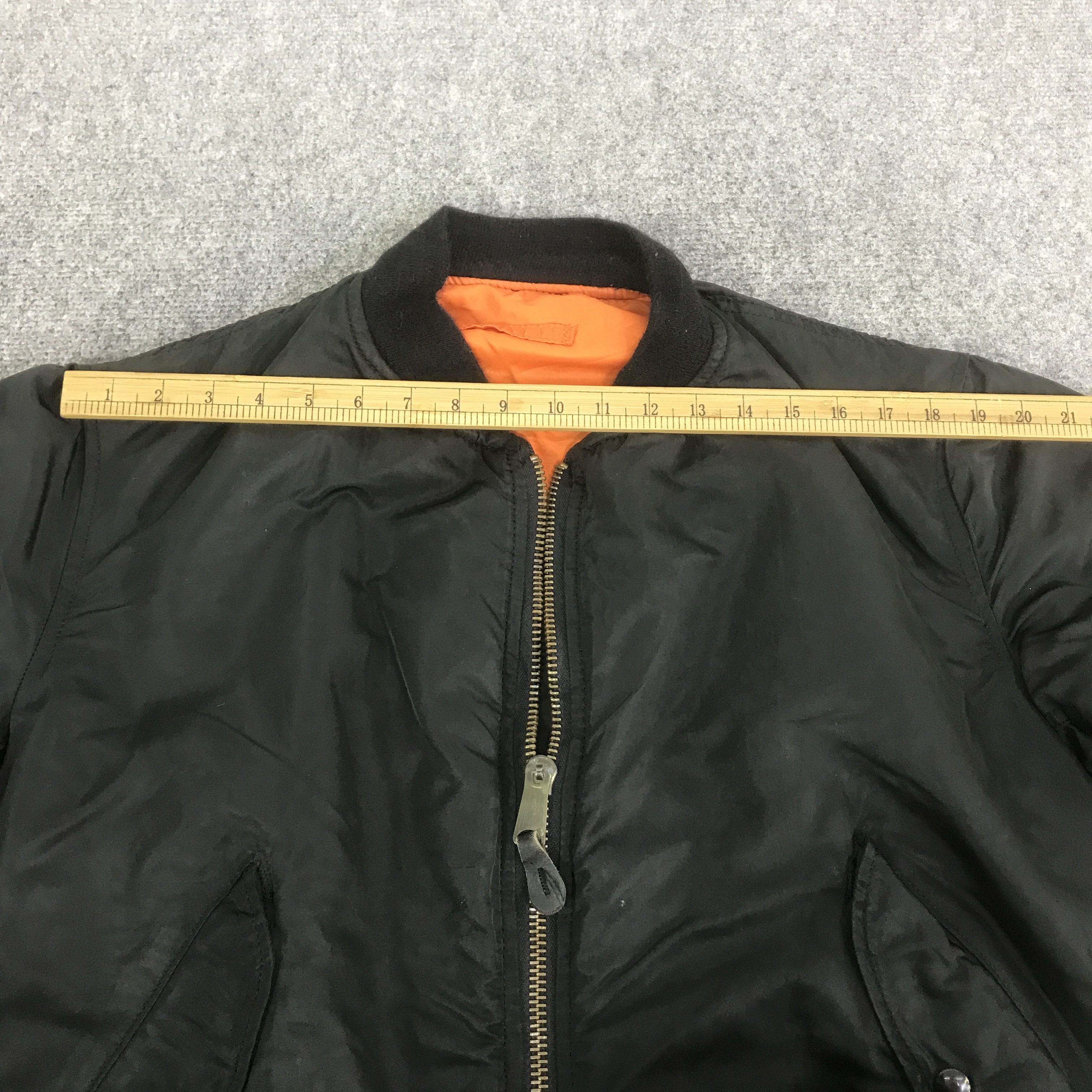 Alpha Industries VTG ALPHA INDUSTRIES BLACK BOMBERS JACKET K131B4 Size US L / EU 52-54 / 3 - 5 Thumbnail