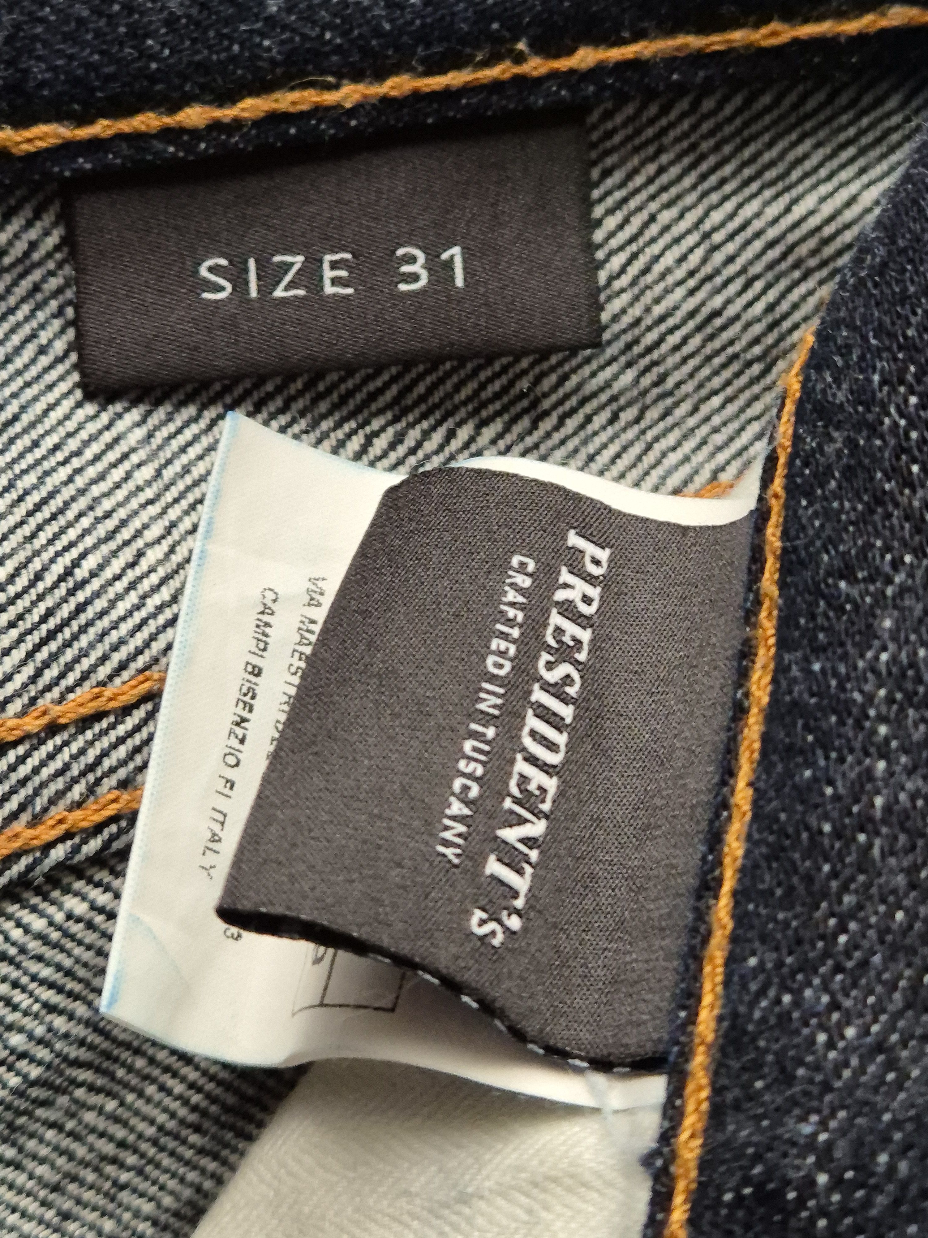 President's Japanese selvedge raw denim jean "Icarus" Size US 31 - 3 Thumbnail