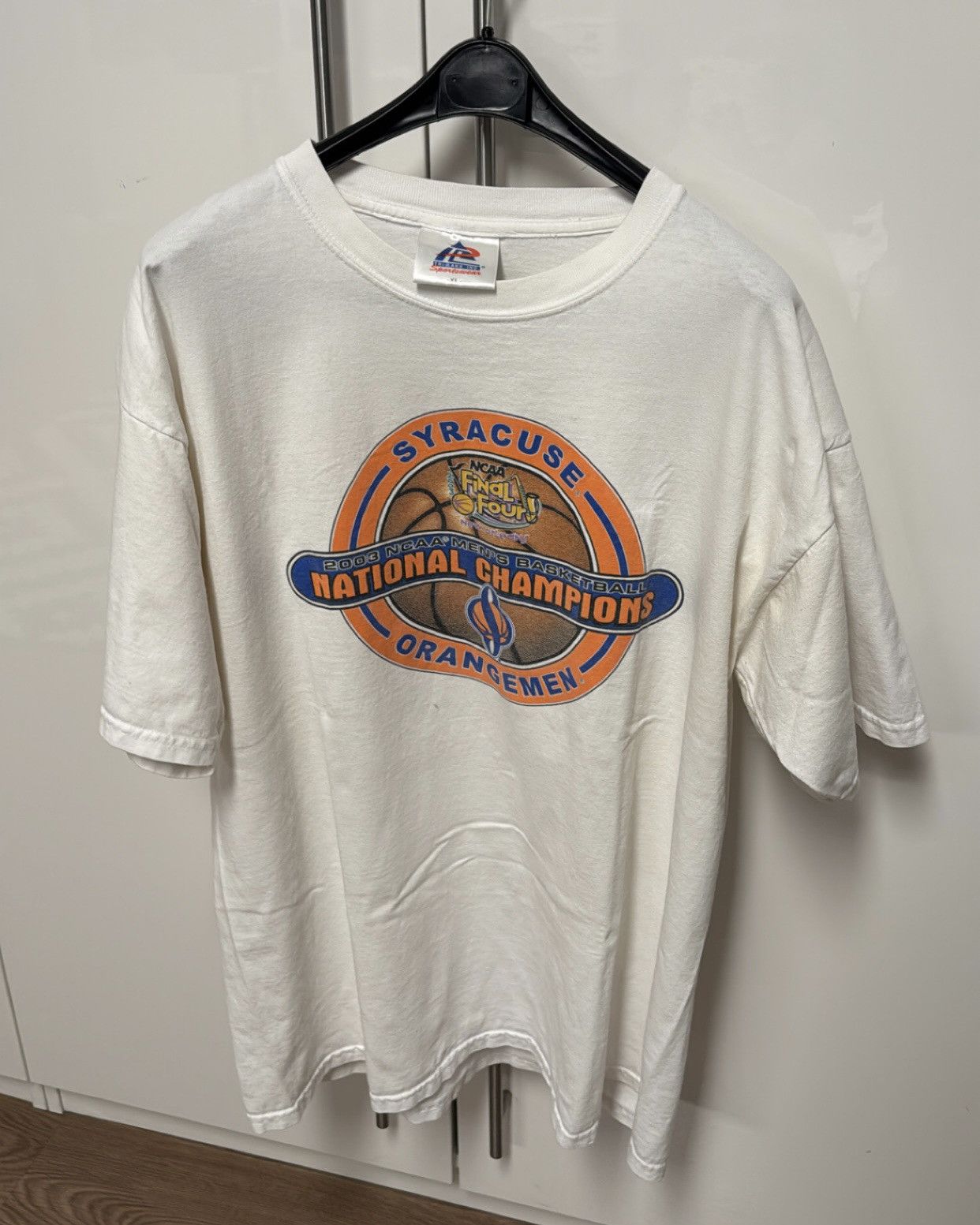Vintage Vintage Syracuse Orangemen 2003 NCAA Champions Tee Size US XL / EU 56 / 4 - 1 Thumbnail