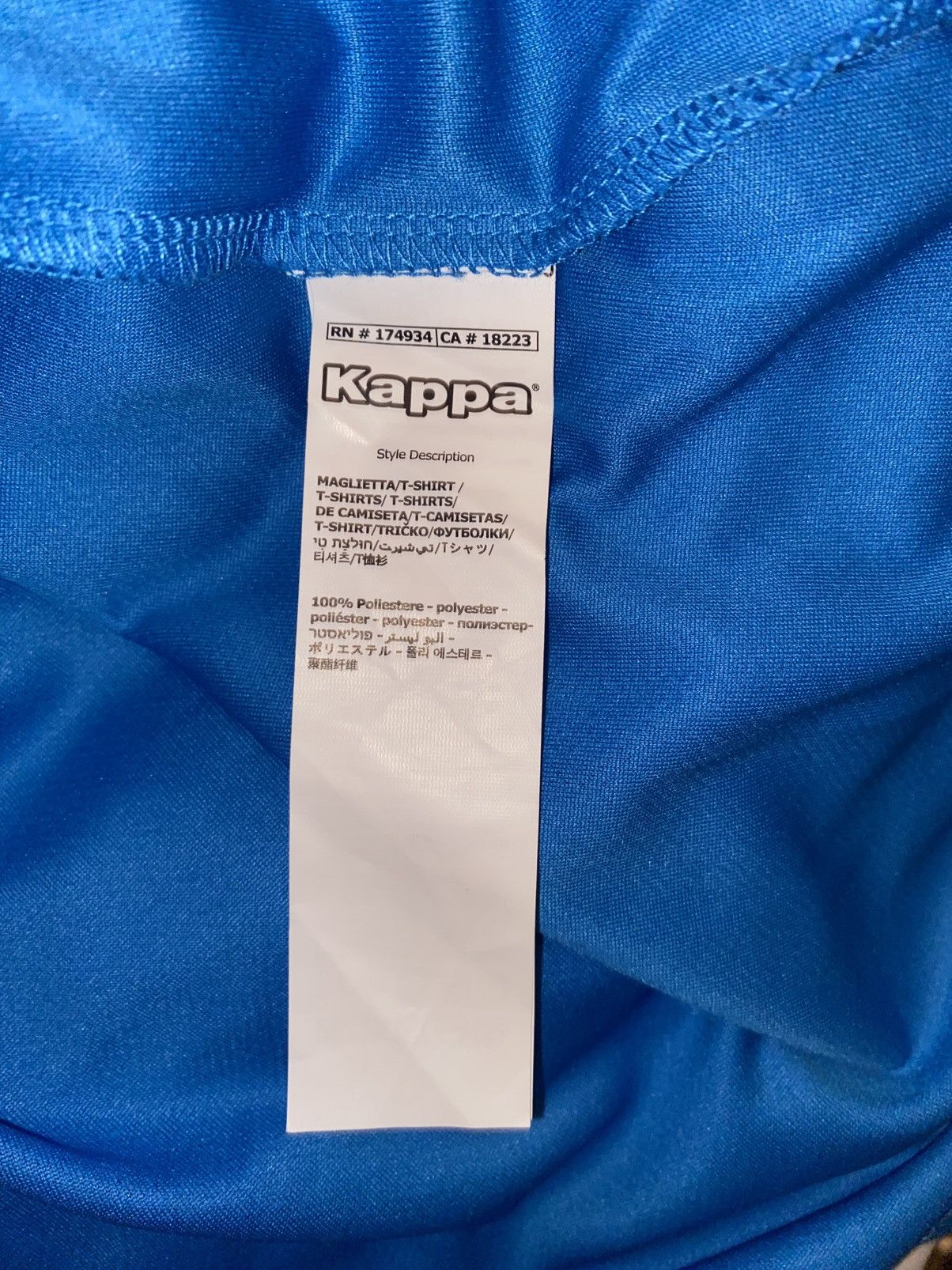 Kappa SSC Napoli FC - Squad Signed Shirt - 2020/21 - Large Size US L / EU 52-54 / 3 - 19 Thumbnail
