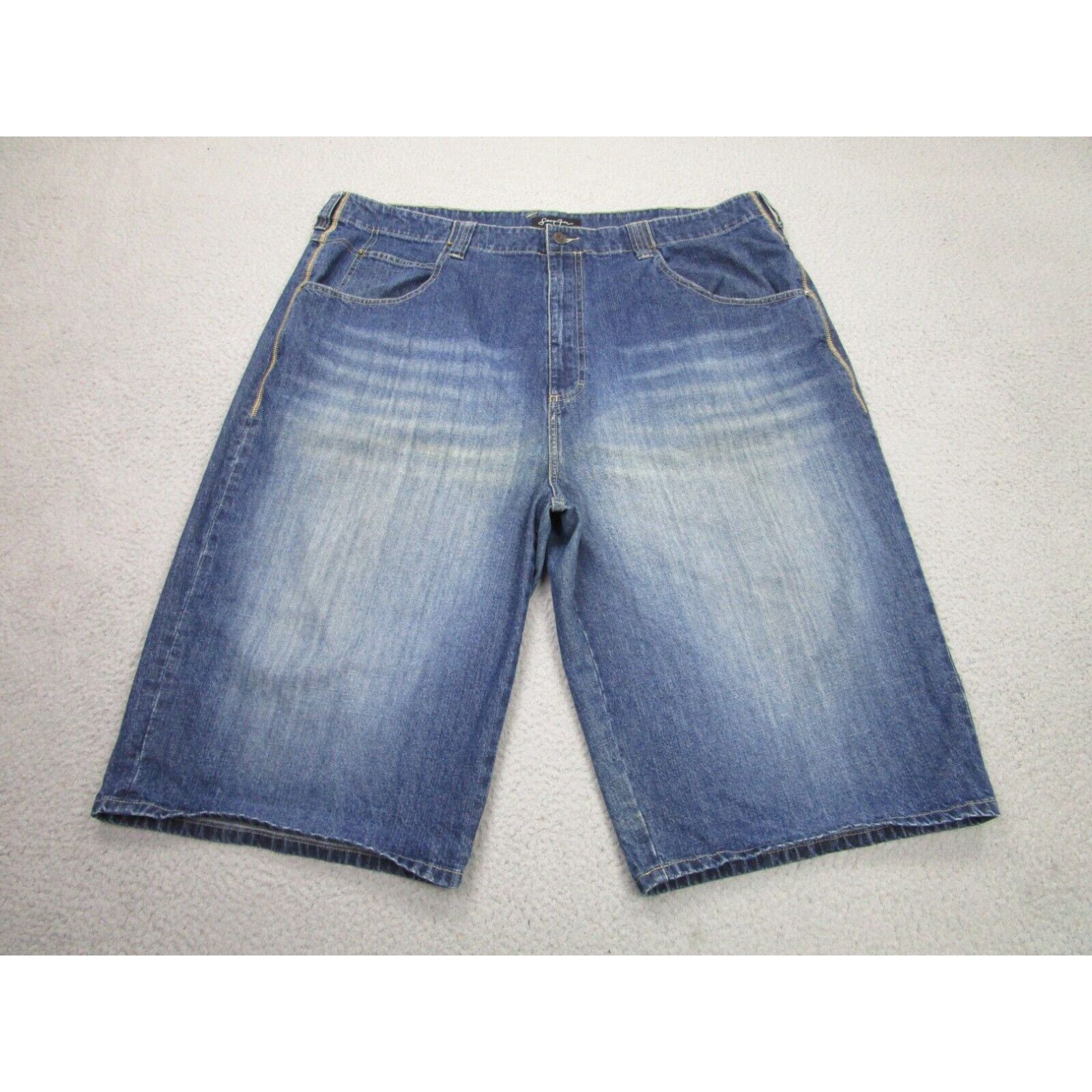 Sean John VINTAGE Sean John Shorts Mens 44 Tall Blue Denim Baggy y2K 2000s  Hip Hop 44T | Grailed