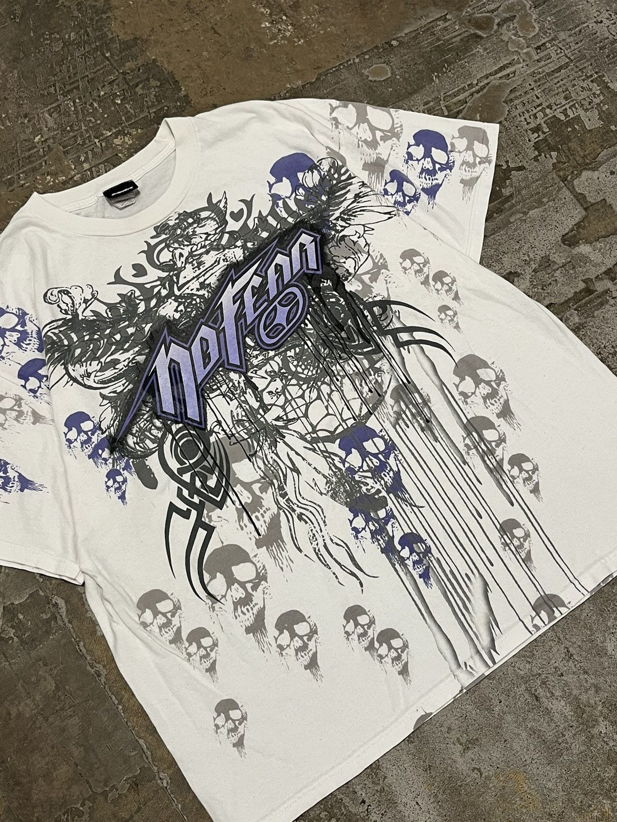 No Fear × Vintage No fear y2k skater tee shirt rare hype vintage grunge Size US XL / EU 56 / 4 - 2 Thumbnail