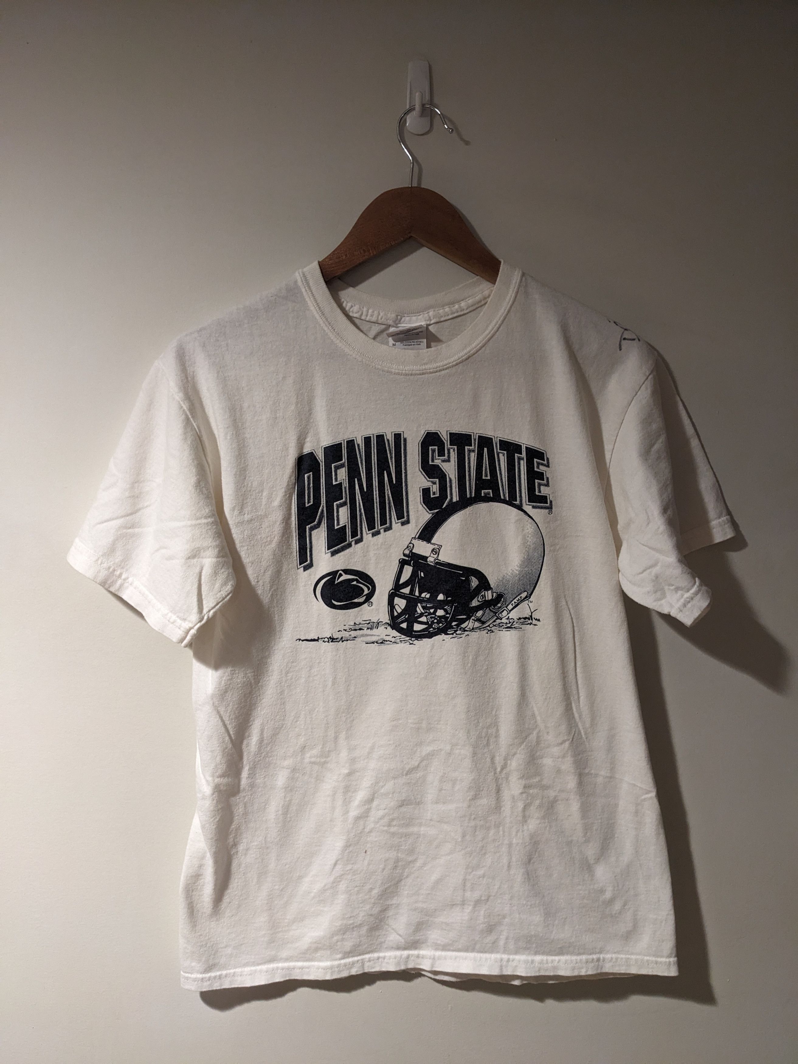 Vintage Vintage Y2K Penn State College Football Helmet T-Shirt Size US M / EU 48-50 / 2 - 1 Thumbnail