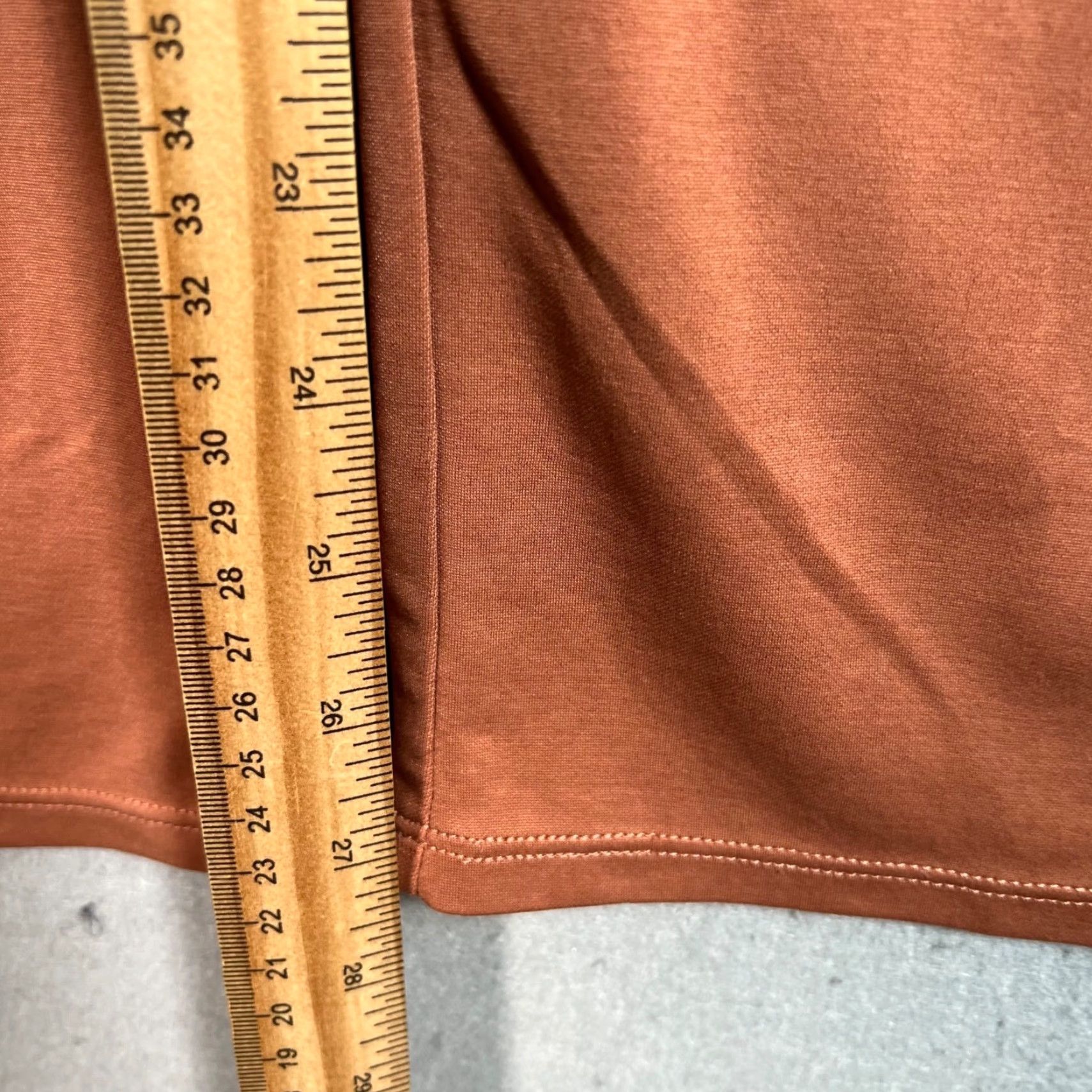 Mango Mango Womens XS High-Waisted Wide-Leg Rust Orange Pants Size 26" / US 2 / IT 38 - 7 Thumbnail
