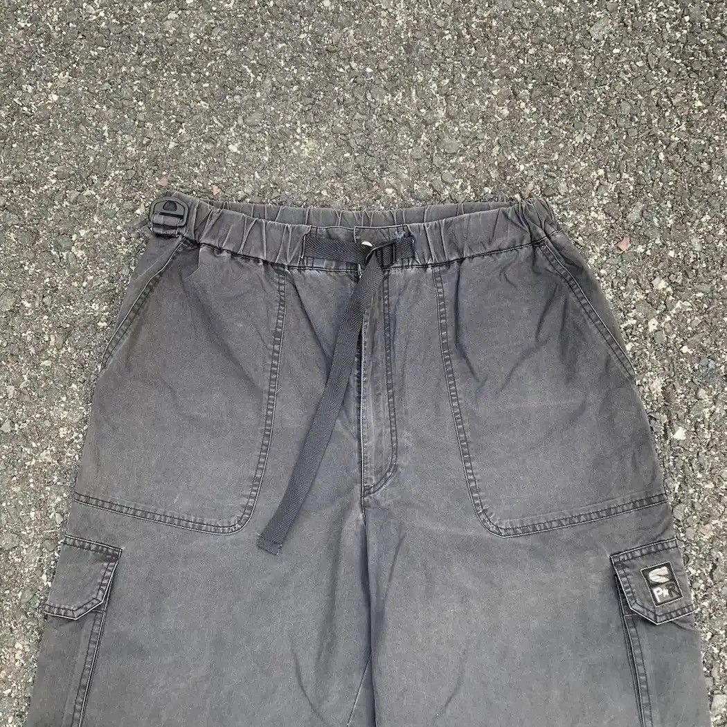 Japanese Brand BAGGY SUPERIOR TROUSERS JAPANESE VINTAGE FADED HIKING BELT Size US 34 / EU 50 - 2 Thumbnail