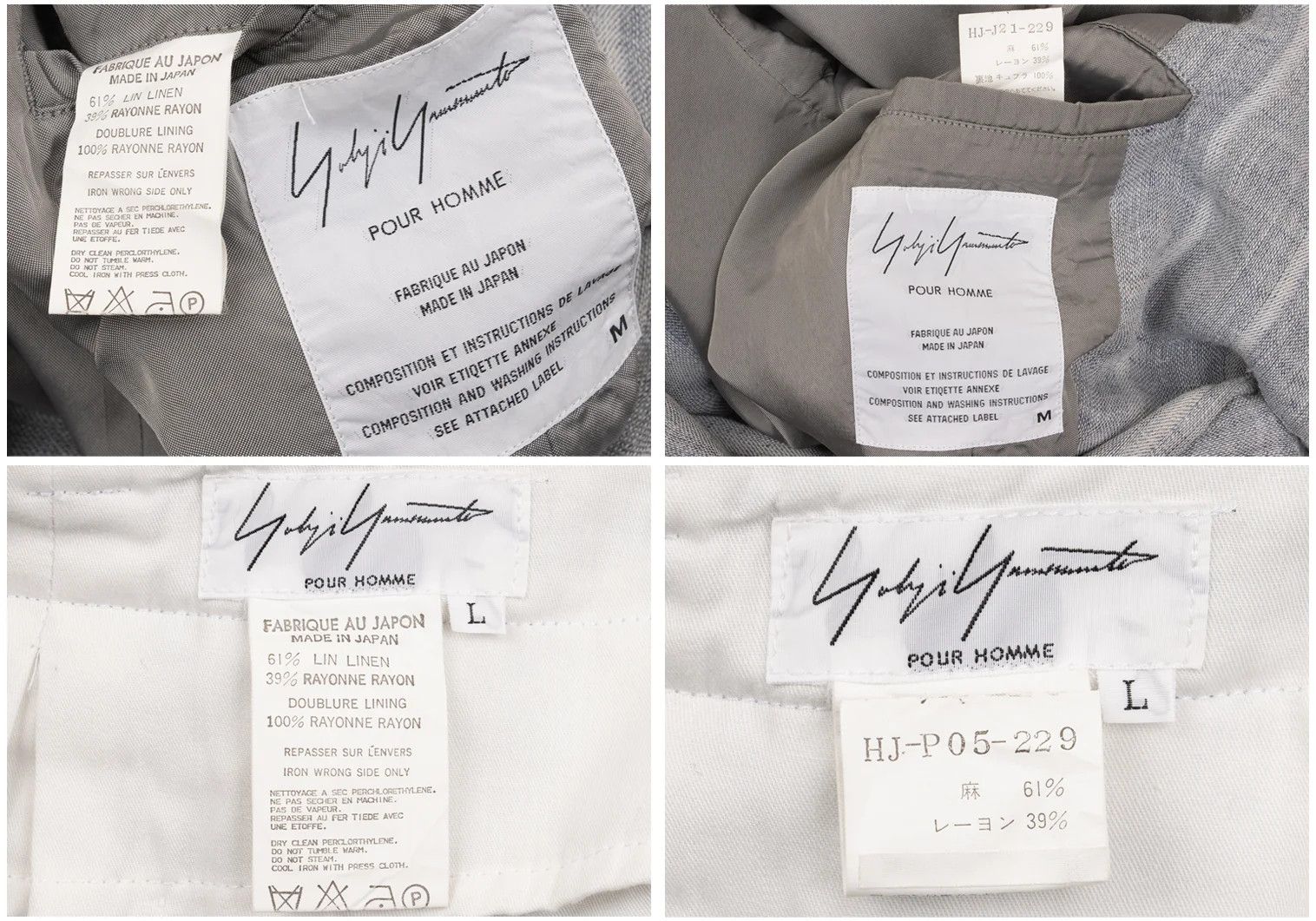 Yohji Yamamoto Yohji Yamamoto Linen Blend Stripe Suit Size US M / EU 48-50 / 2 - 17 Thumbnail