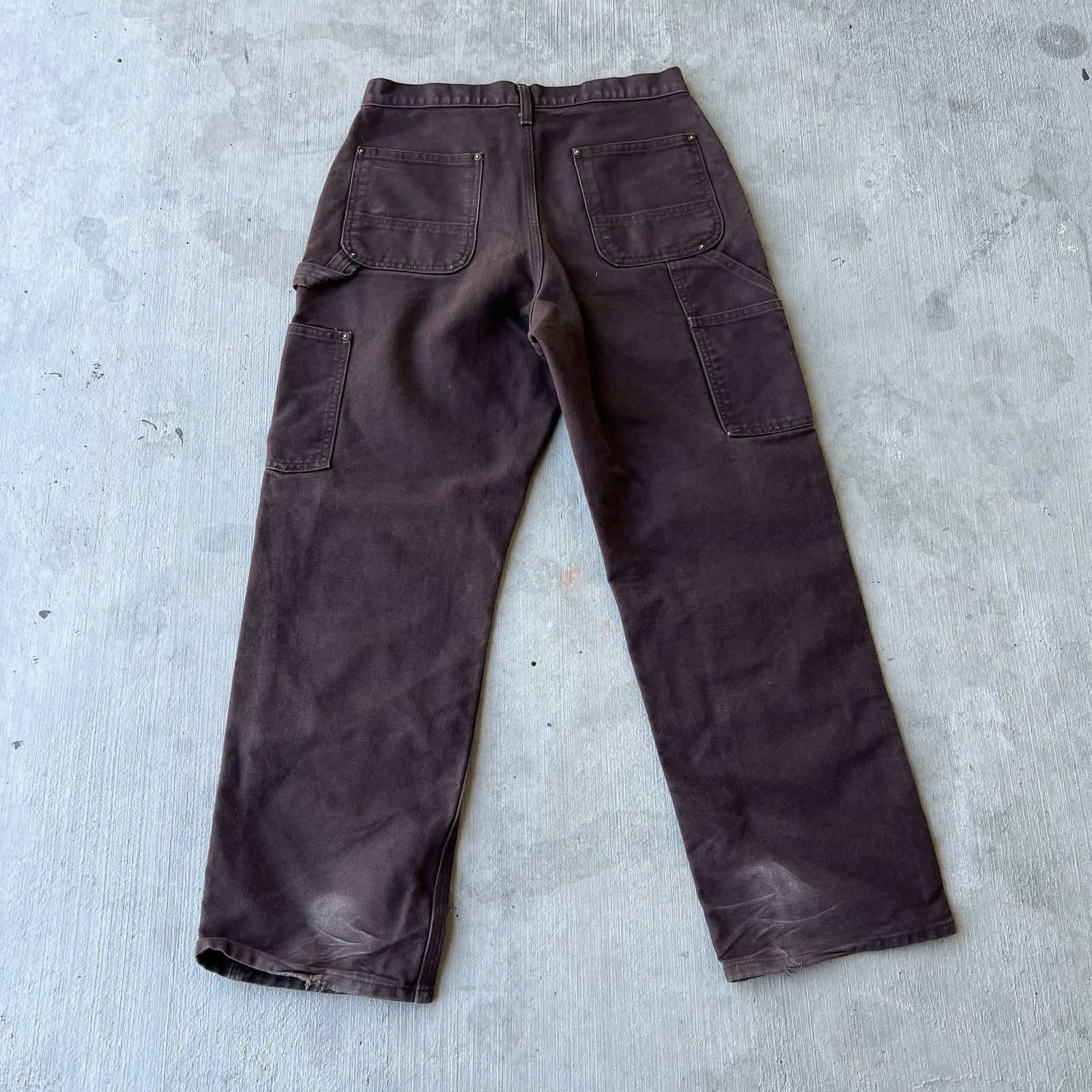Carhartt × Vintage Carhartt brown double knee work wear carpenter pants Size US 30 / EU 46 - 5 Thumbnail