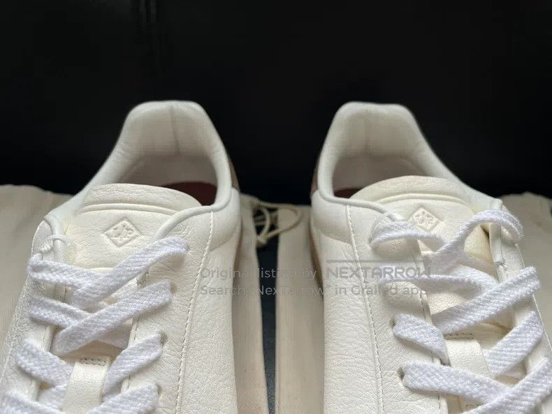 Loro Piana LORO PIANA Tennis Walk Round Toe Fashion Lacing Casual Low Size US 8 / EU 41 - 3 Thumbnail