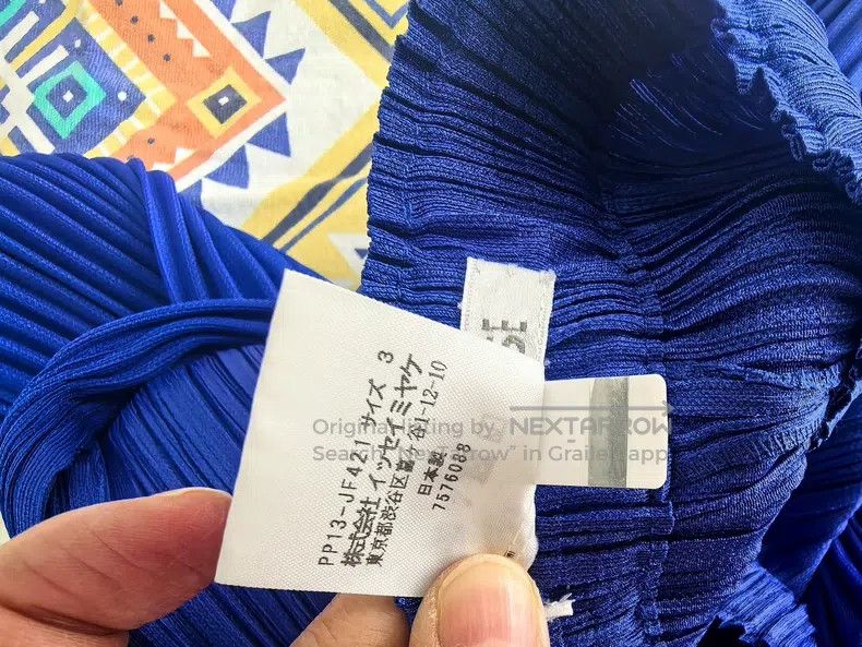 Issey Miyake Issey Miyake size:3 Blue Puff Pants Size 31" - 4 Thumbnail
