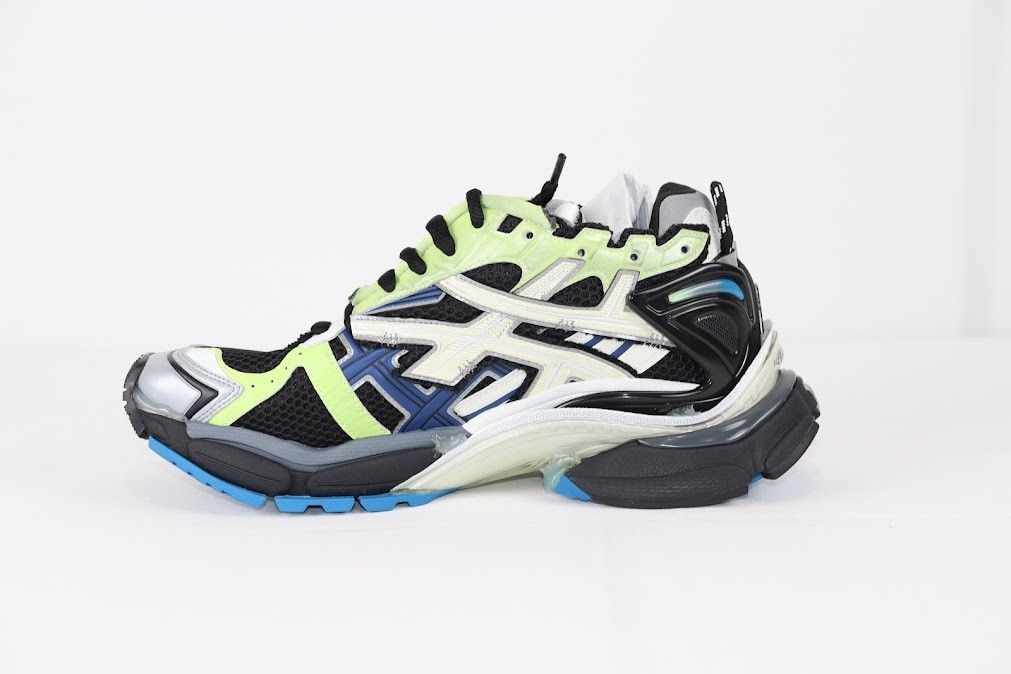 Balenciaga o1rshd Caged Mesh Runner Sneakers in Multicolor Size US 11 / EU 44 - 7 Thumbnail