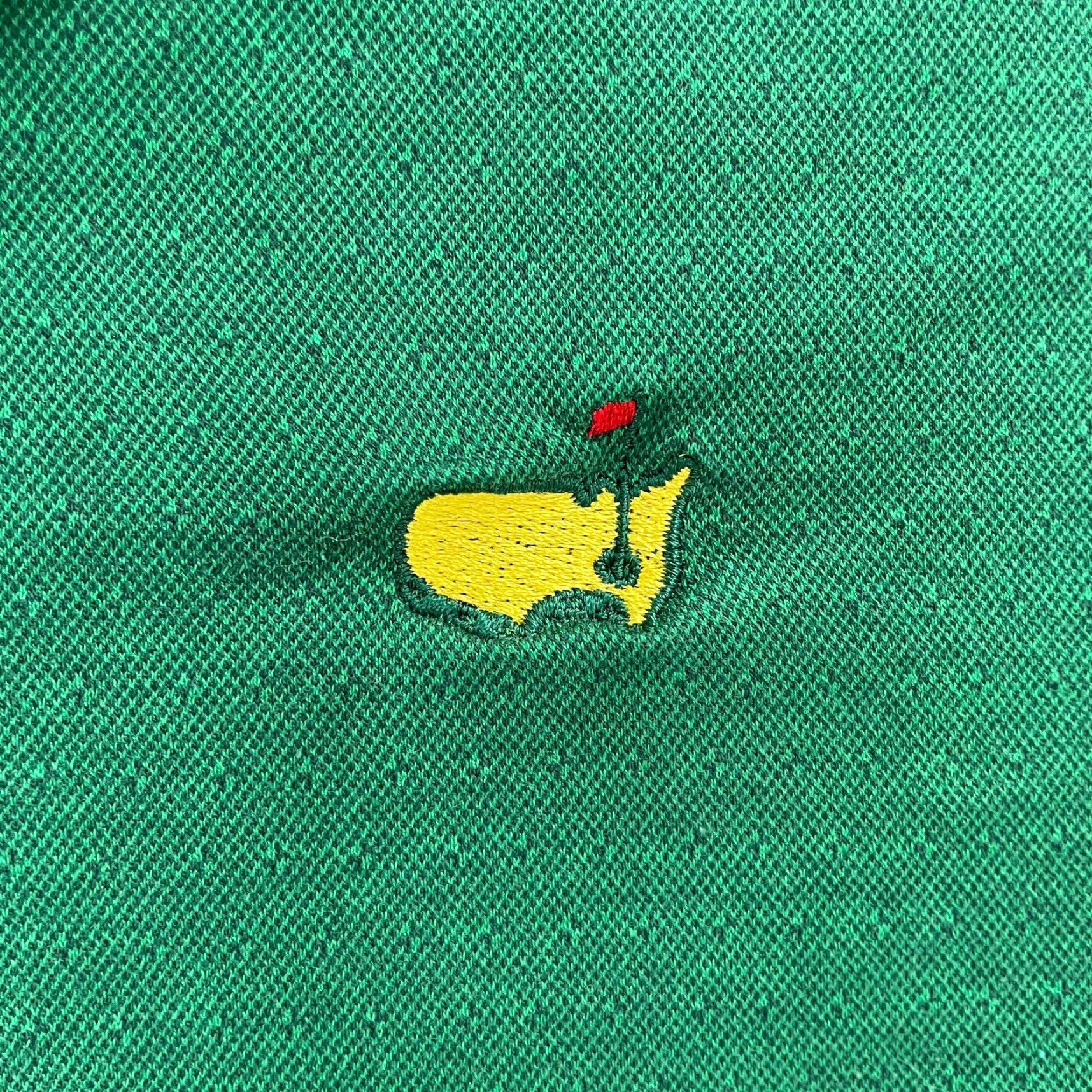 Vintage MASTERS Polo Shirt Adult M Green Masters Collection Polo Golf Mens 90s? Size US M / EU 48-50 / 2 - 4 Thumbnail