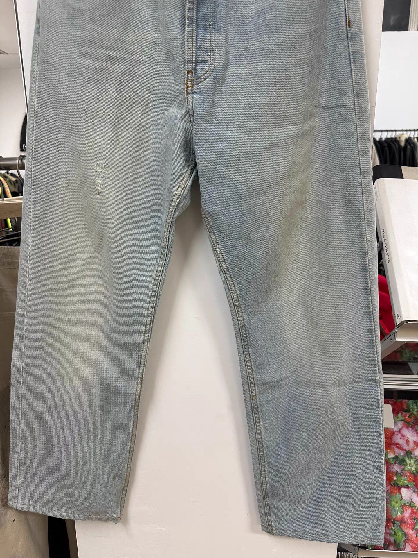 Dries Van Noten Dries van noten Washed Denim Jeans K20 Size US 29 - 3 Thumbnail