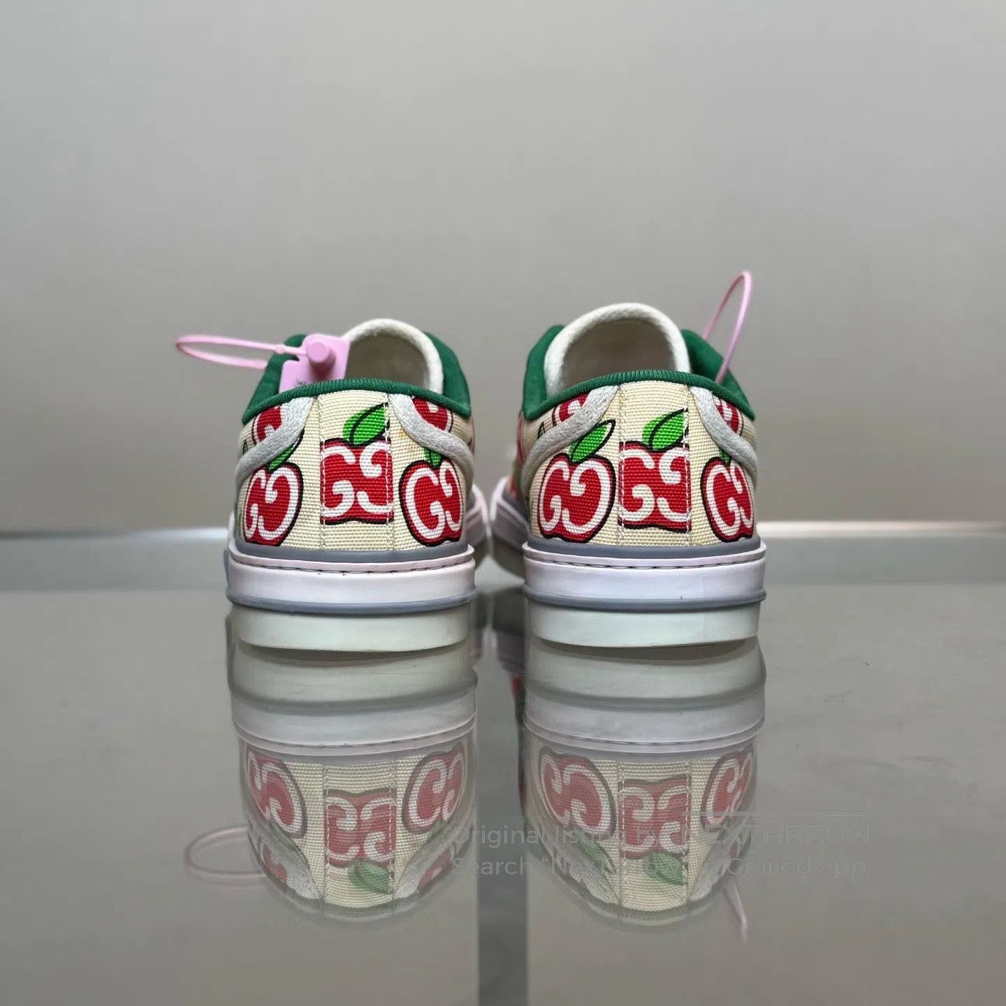 Gucci Guicci 1977 Apple Double G Logo Board Shoes Size US 6.5 / IT 36.5 - 4 Thumbnail