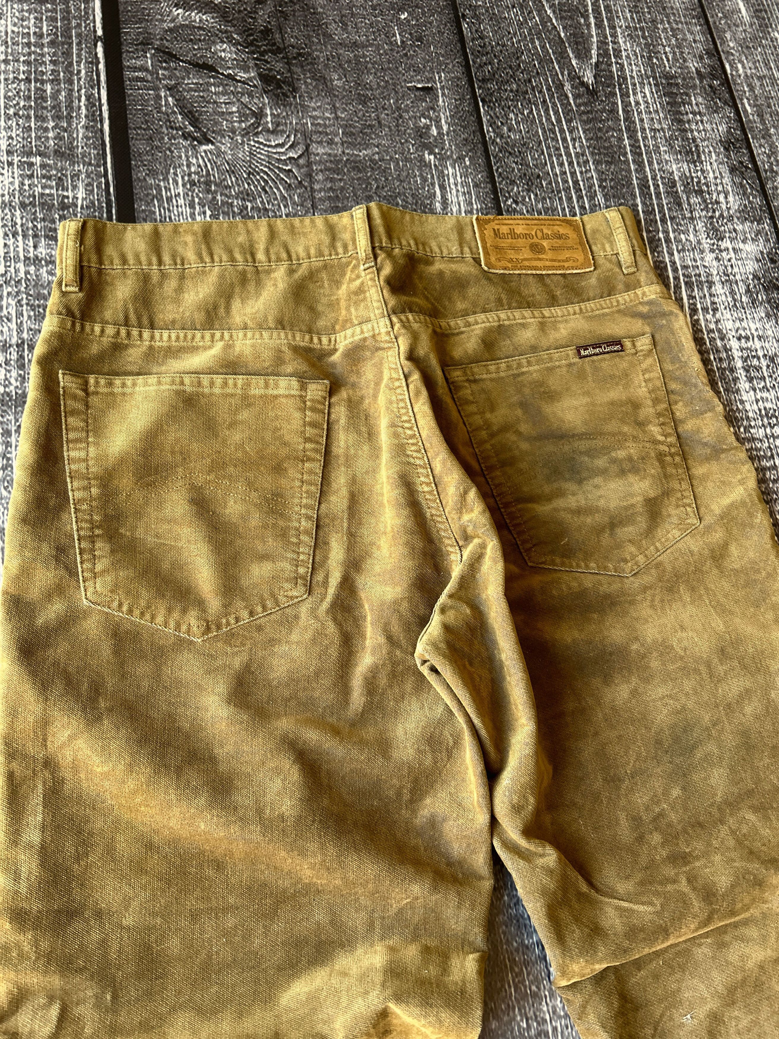 Vintage Vintage Brown Corduroy Pants Baggy Straight Leg Skate Style Size US 34 / EU 50 - 6 Thumbnail