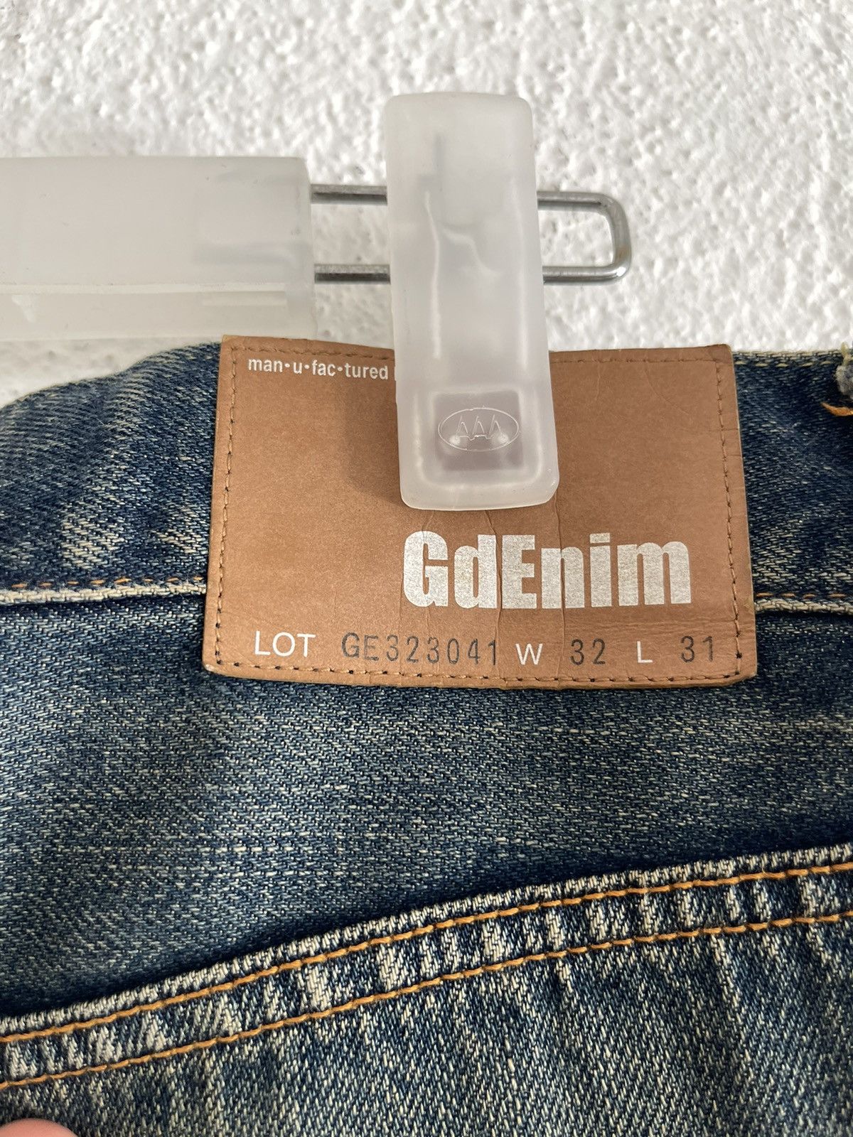 GOODENOUGH Goodenough GdEnim LOT GE323041 Selvedge Jeans Size US 33 - 9 Thumbnail