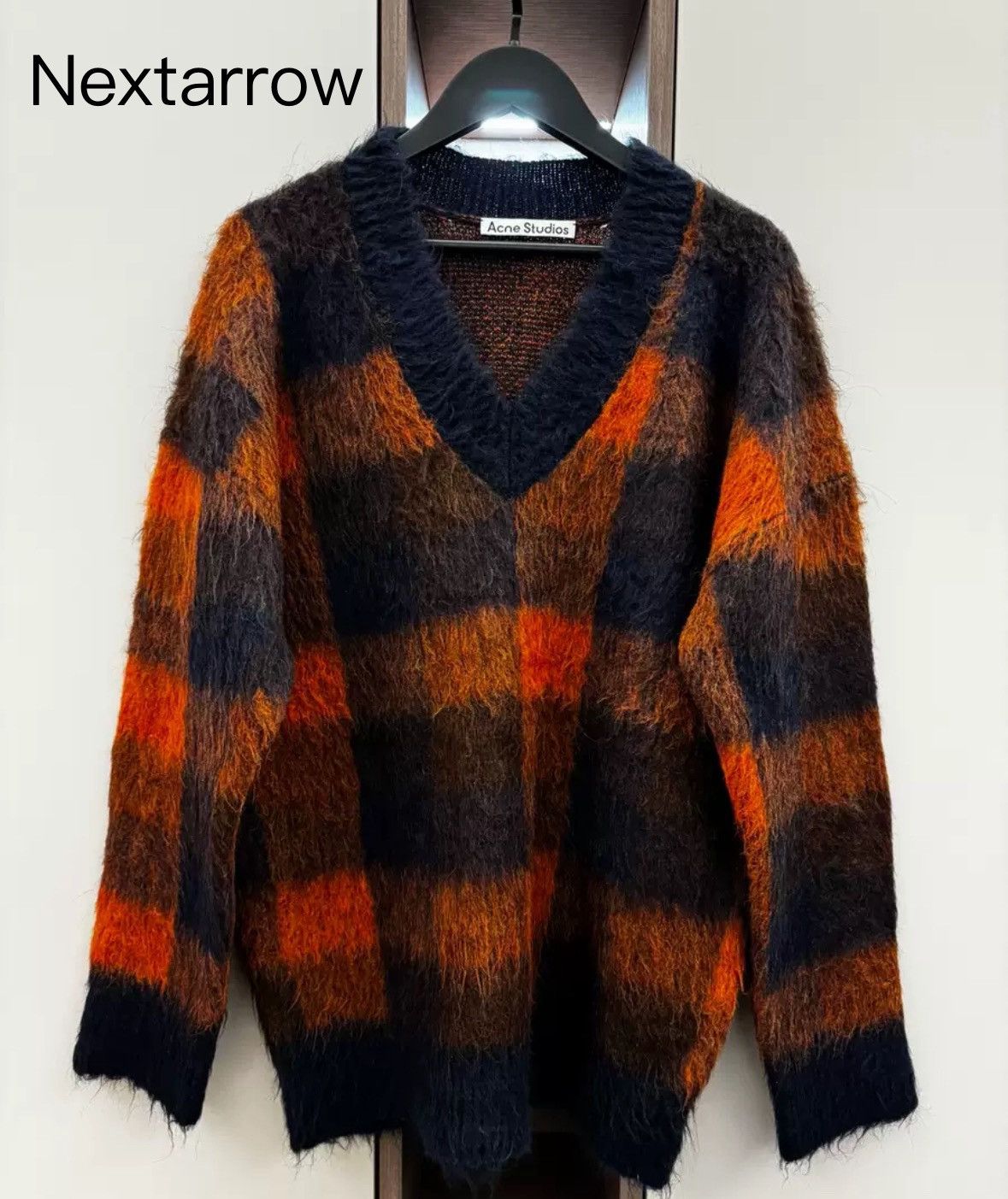 Acne Studios Acne studios Wool V-neck pullover sweater Size US XS / EU 42 / 0 - 1 Thumbnail