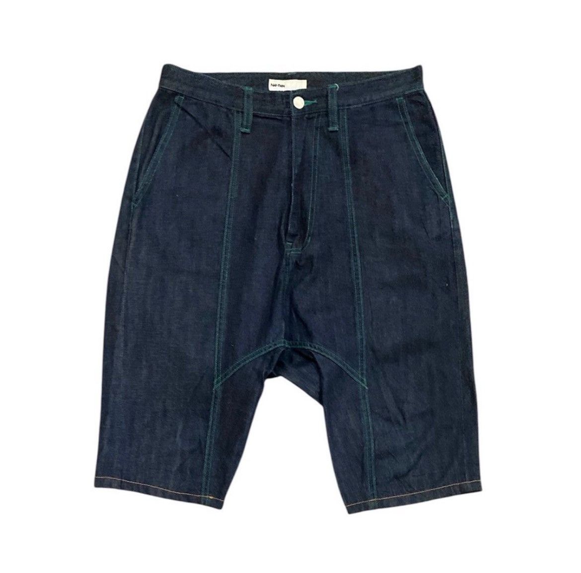 希少⭐️90s issey miyake odd on Leather Jorts Issey Miyake × Japanese Brand × Ne-Net Ne-net by Issey Miyake Wide