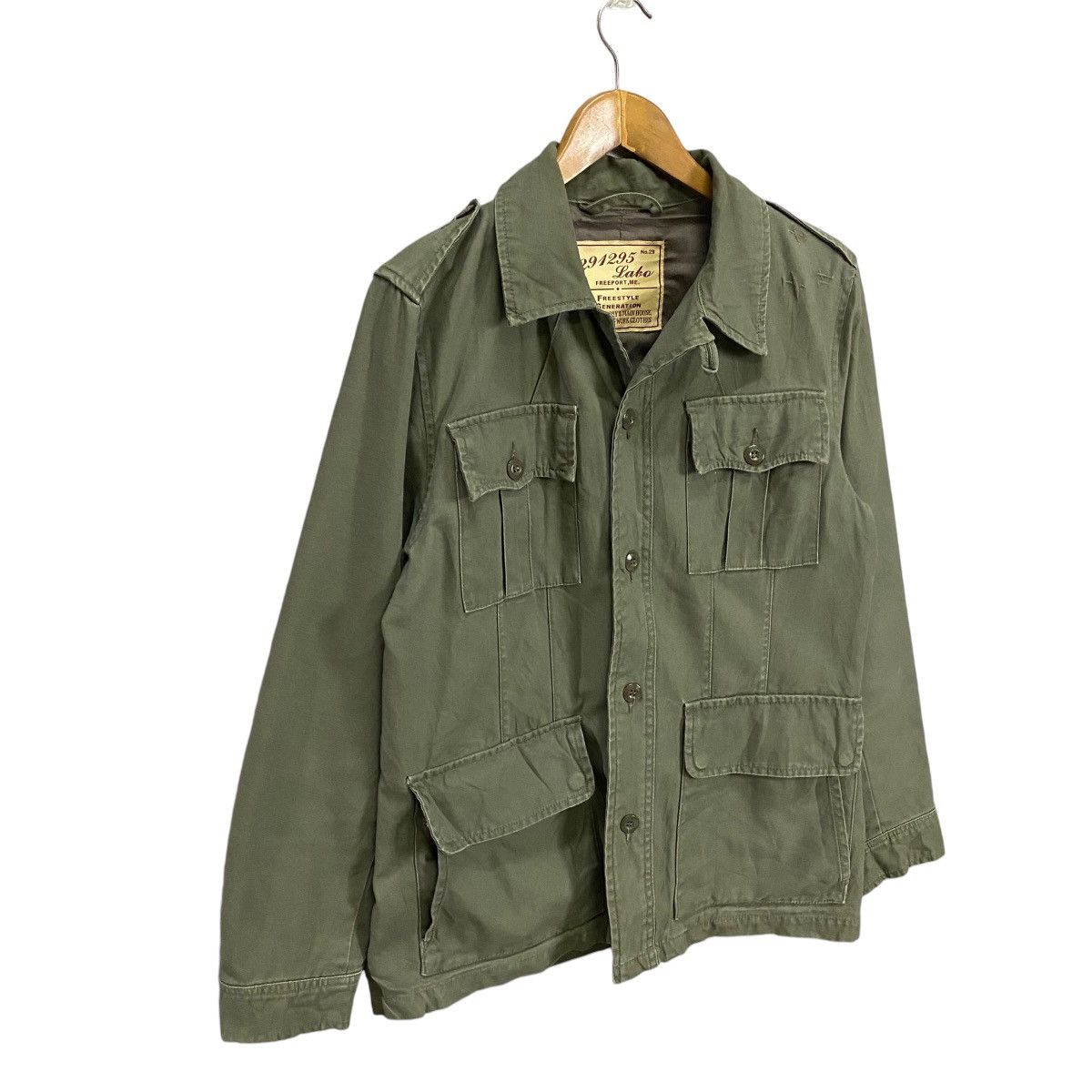 Japanese Brand × Vintage 291295 Labo field jacket Size US M / EU 48-50 / 2 - 2 Thumbnail