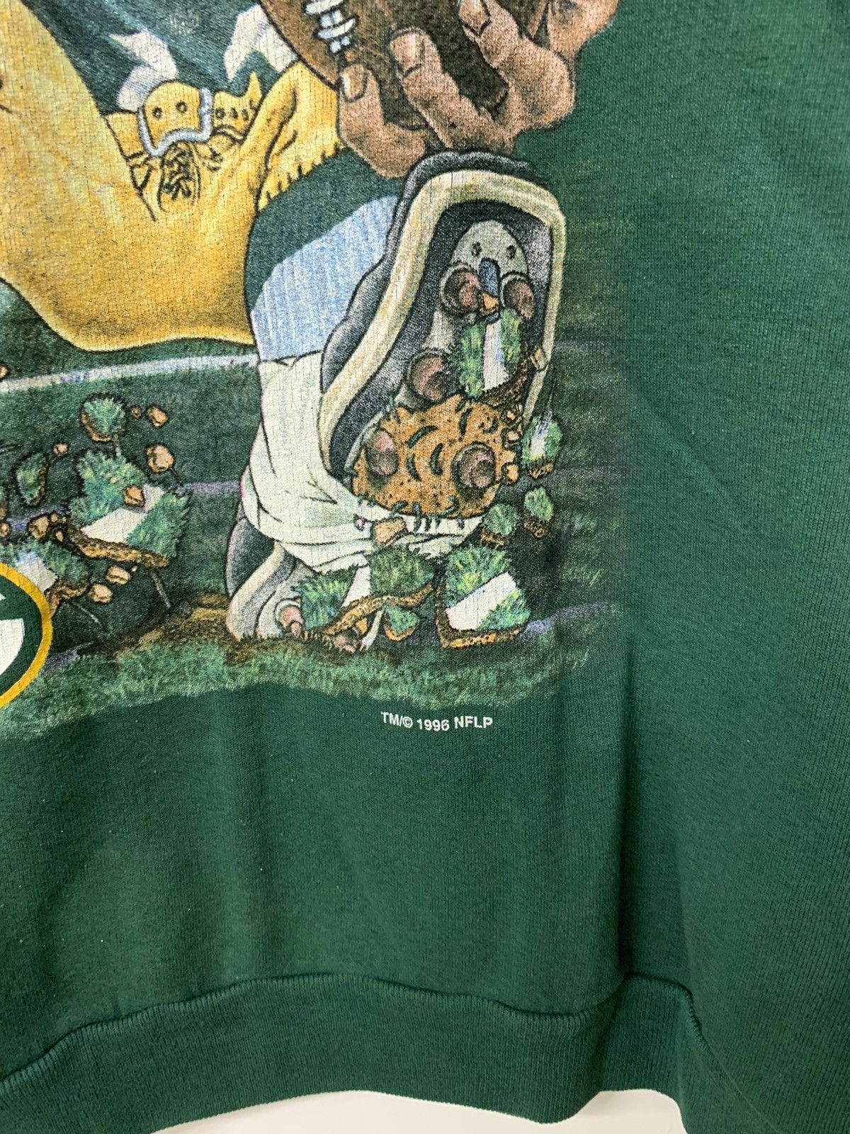 Vintage Vintage Crewneck Packers 1996 Destroyed Endzone Crewneck Size US S / EU 44-46 / 1 - 1 Thumbnail
