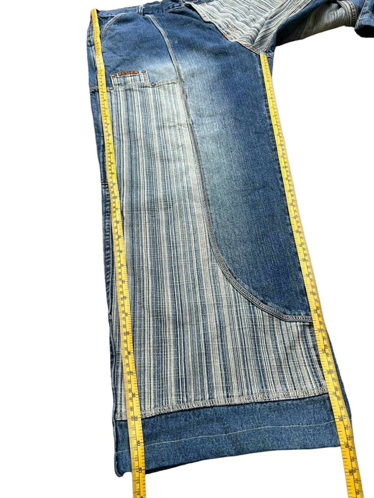 JNCO Enyce Y2K Multipocket Wide Baggy Denim Jeans 37 Size US 37 - 16 Thumbnail