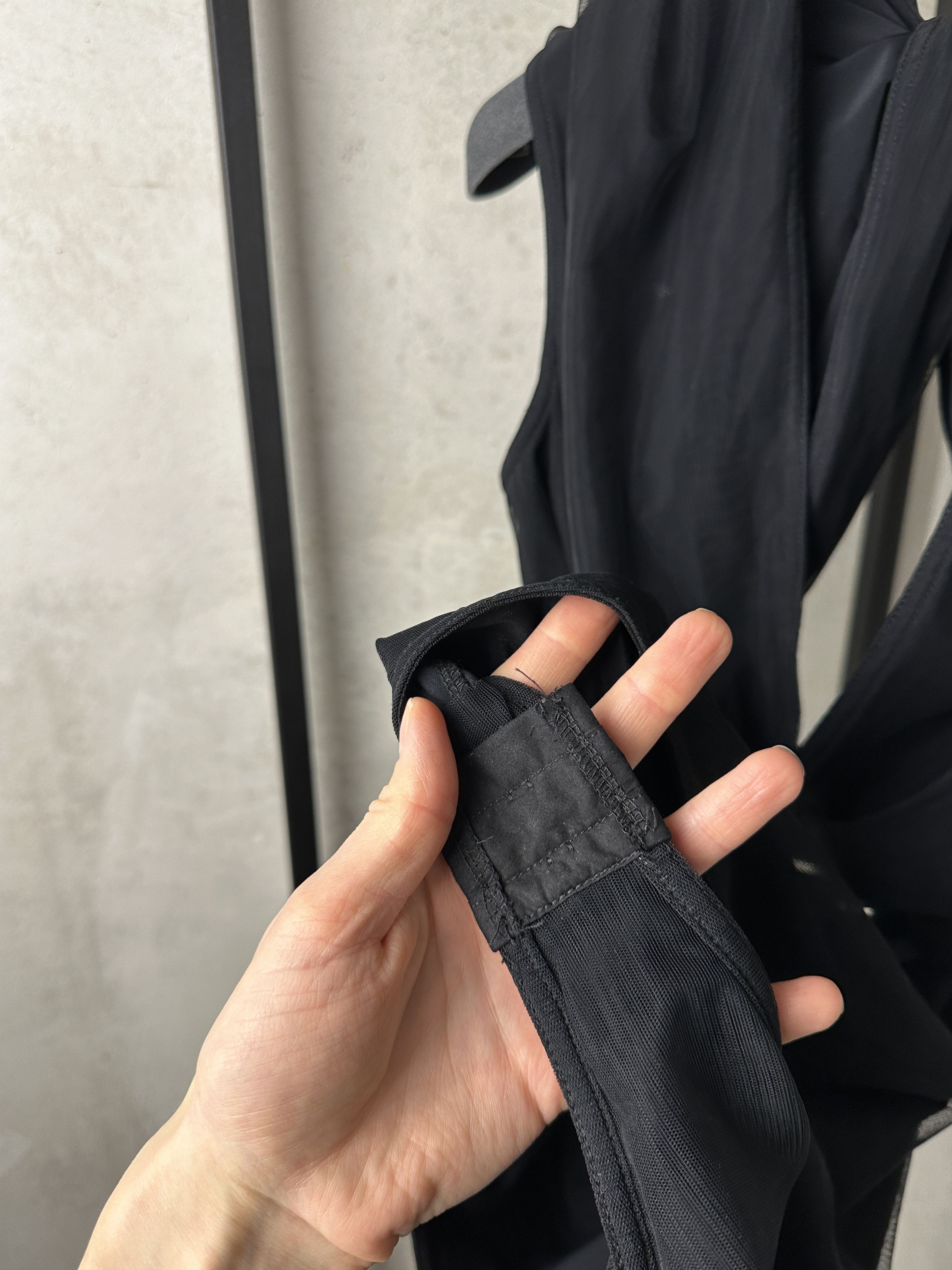 Rick Owens Rick Owens Phlegethon SS21 Glory Bather Black Bodysuit Size M / US 6-8 / IT 42-44 - 5 Thumbnail