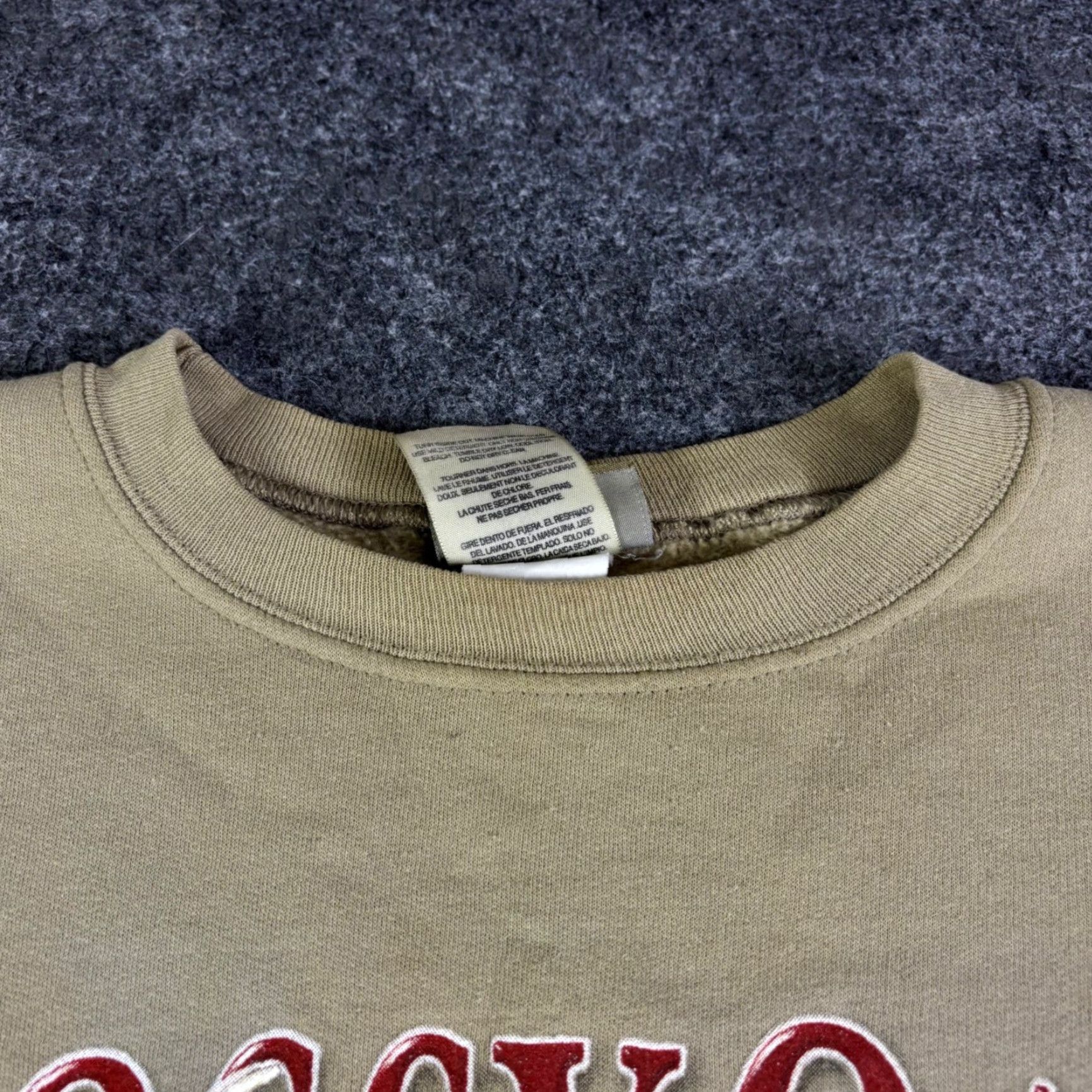 Jerzees VINTAGE Jerzees Sweatshirt Mens XL Tan Deer Graphic Crewneck 1986 Jerzees Mossy Oak Crew Neck Graphic Print Hunting 1990s Beige Mossy Oak Deer Mens XL Size US XL / EU 56 / 4 - 7 Thumbnail