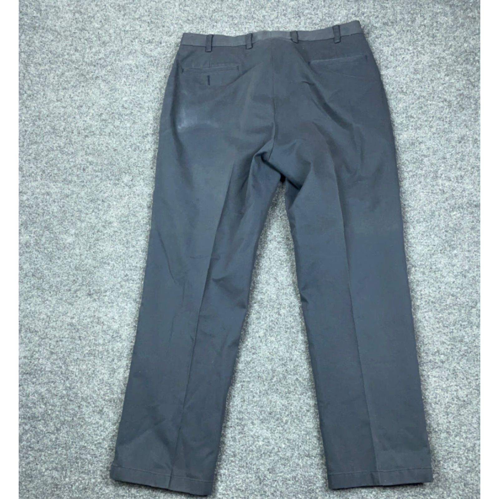 Orvis Orvis Gray Chino Pants Men's 38 Regular Flat Front Straight Leg Casual Workwear 90s Retro Size US 37 - 2 Thumbnail