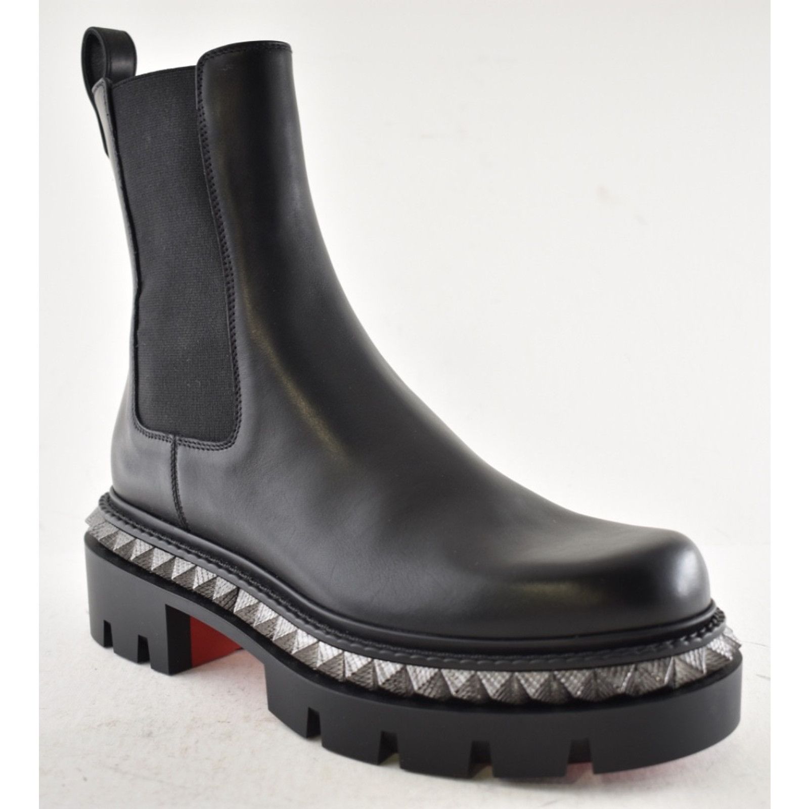 Christian Louboutin Christian Louboutin St Emilia Pyraclou Flat Black Boot 37 Size US 7 / IT 37 - 6 Thumbnail