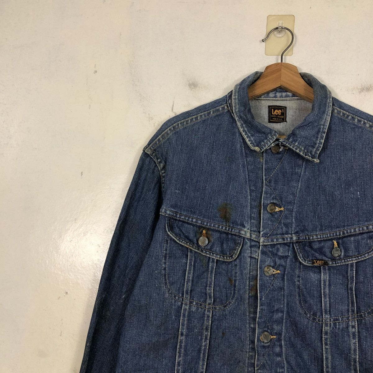 Lee Vintage Trucker Denim Jacket Lee Made in Usa Size US M / EU 48-50 / 2 - 9 Thumbnail