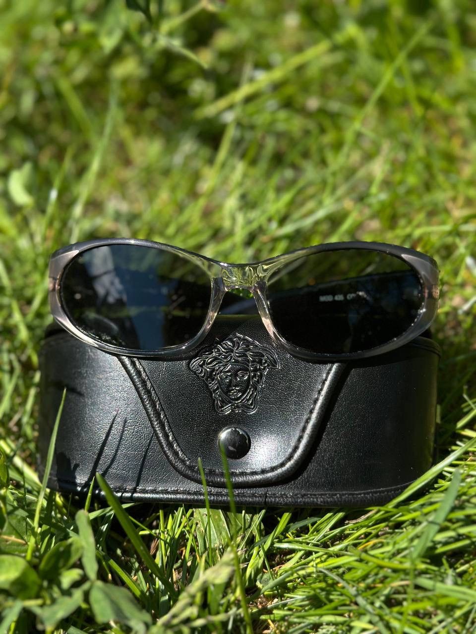 Versace Rare Gianni Versace Vintage Sunglasses Medusa - 435 362/476 Size ONE SIZE - 3 Thumbnail